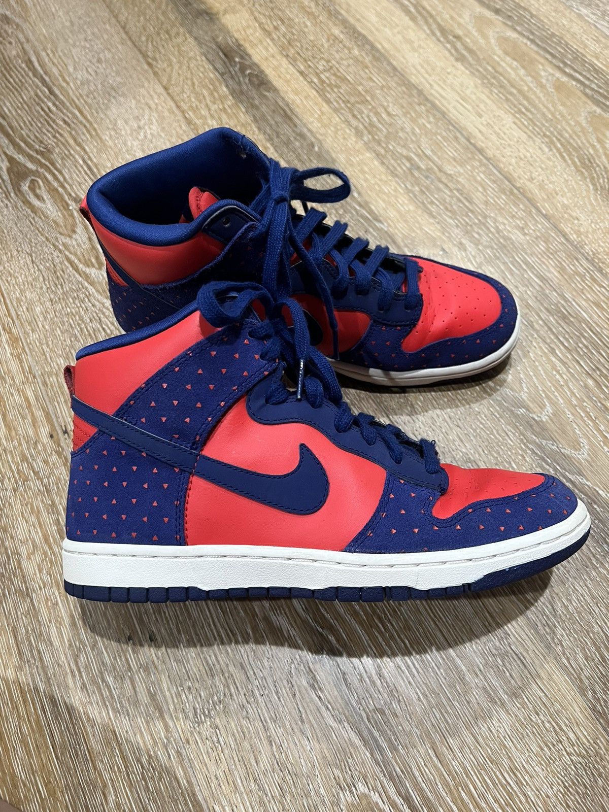 Womens Dunk Hi Skinny Print