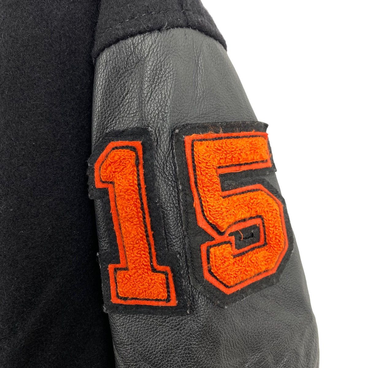 Vintage Vtg 80s LINCOLN-WAY WEST Usa Football Varsity Jacket Size US XL / EU 56 / 4 - 5 Thumbnail