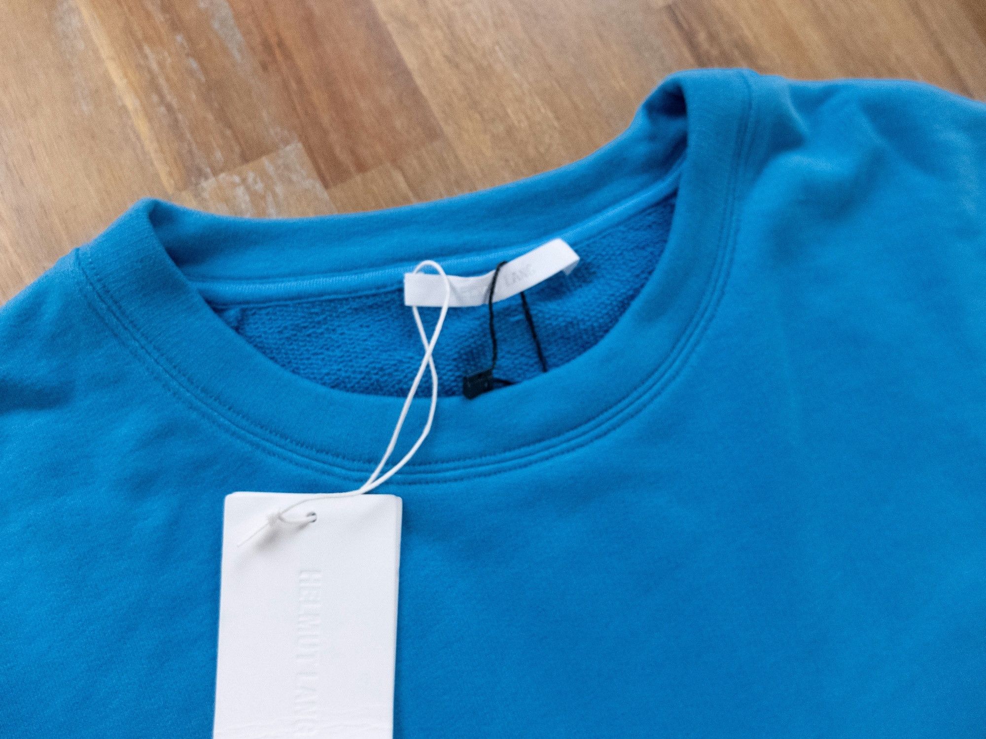 Helmut Lang HELMUT LANG blue cotton parachute Terry sweatshirt Large Size L / US 10 / IT 46 - 5 Thumbnail