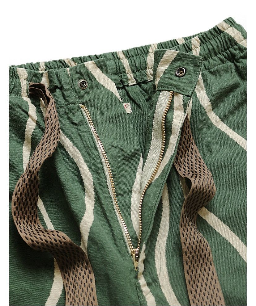 Kapital Kapital linen stripe easy short pants size 3 Size US 32 / EU 48 - 4 Thumbnail