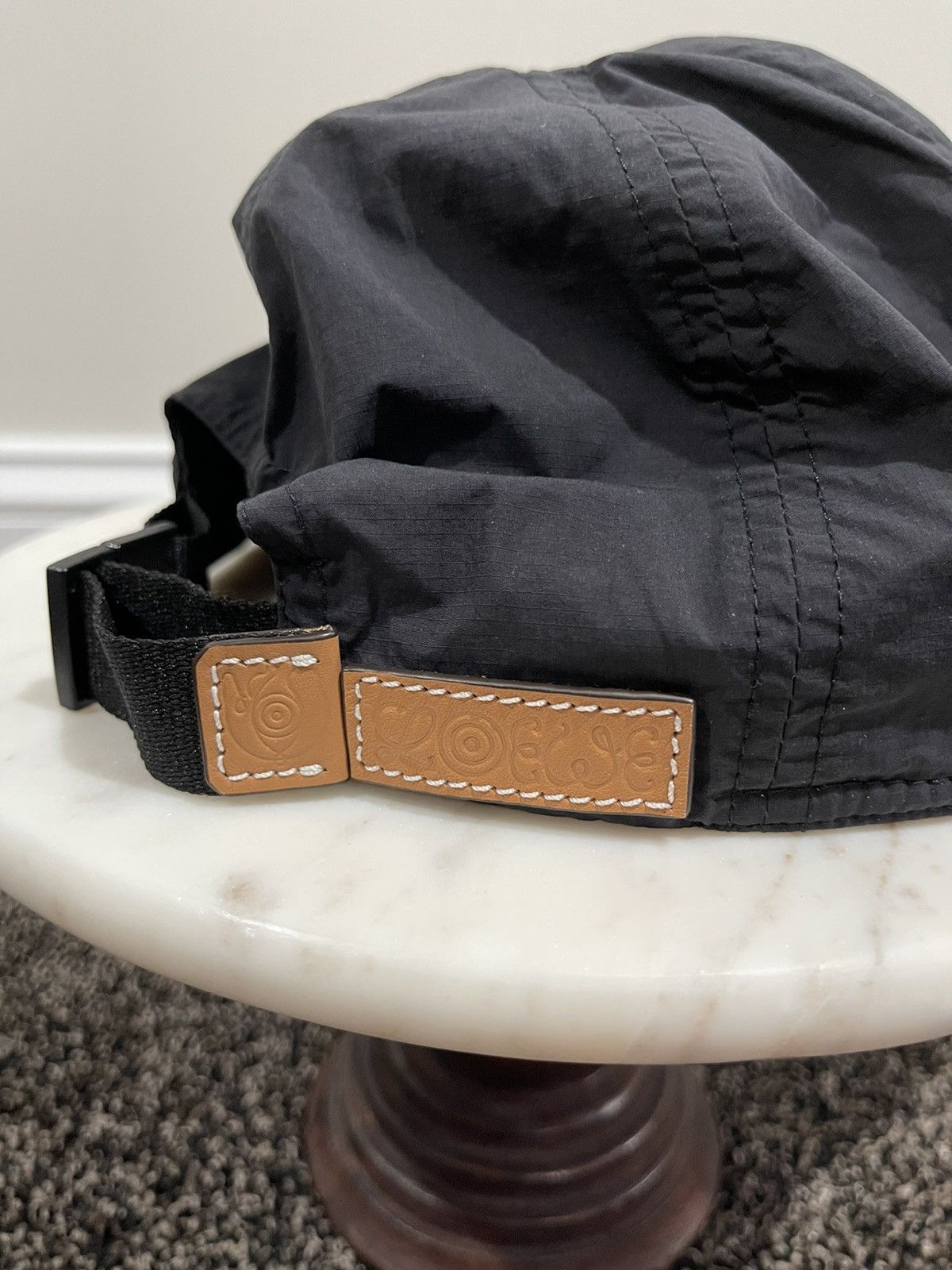 Loewe Loewe Nylon Long Visor Camp Cap Black Size ONE SIZE - 5 Thumbnail
