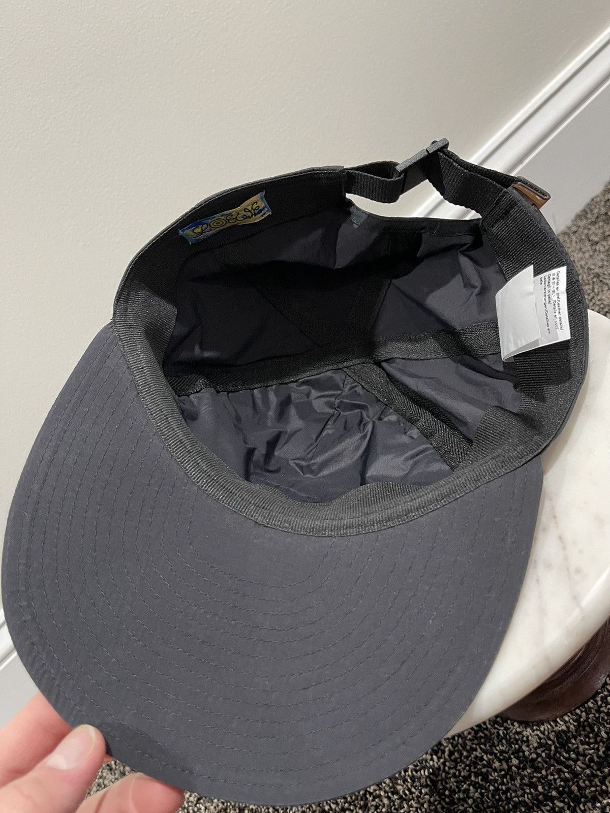 Loewe Loewe Nylon Long Visor Camp Cap Black Size ONE SIZE - 6 Thumbnail