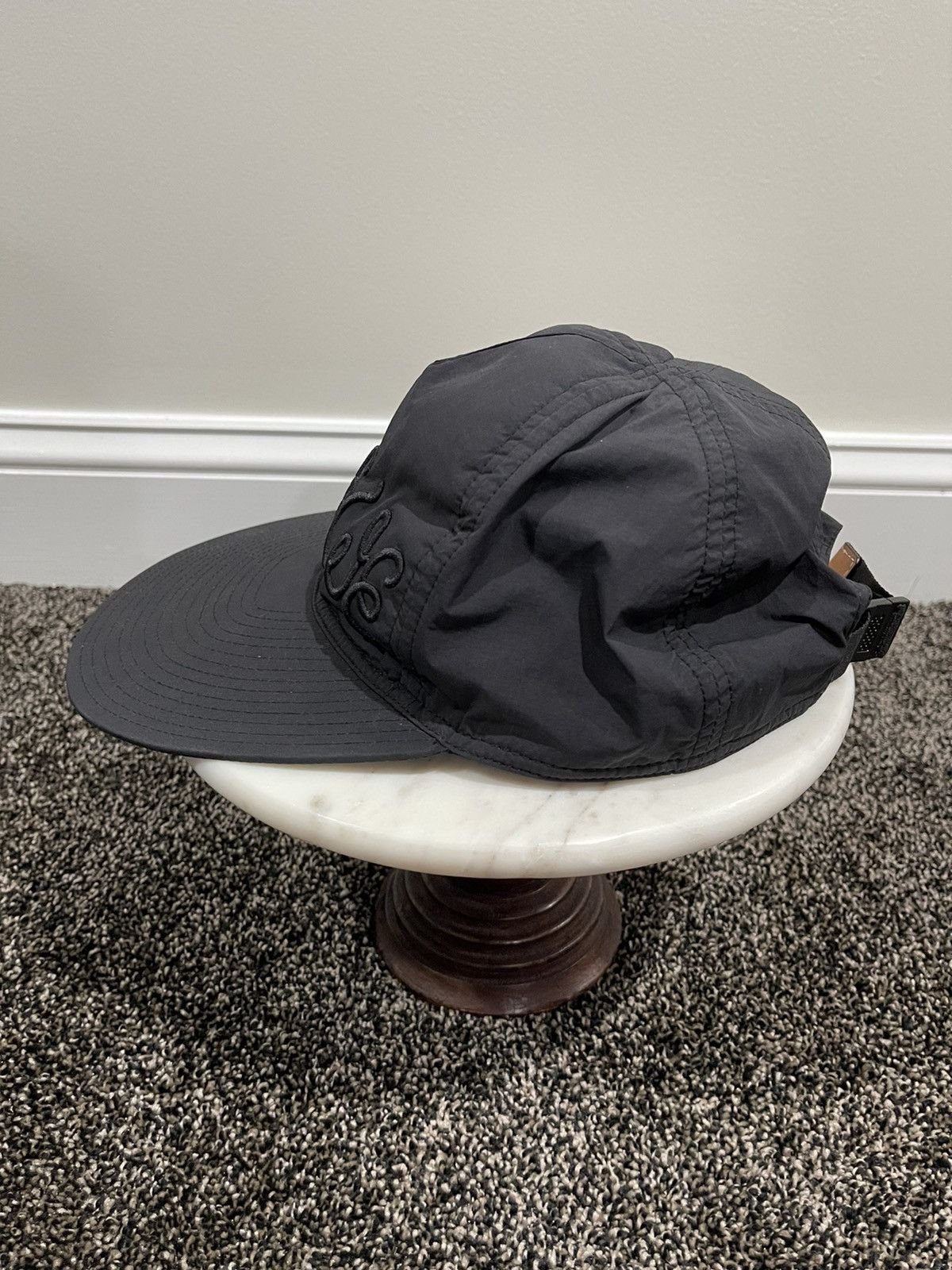 Loewe Loewe Nylon Long Visor Camp Cap Black Size ONE SIZE - 2 Thumbnail