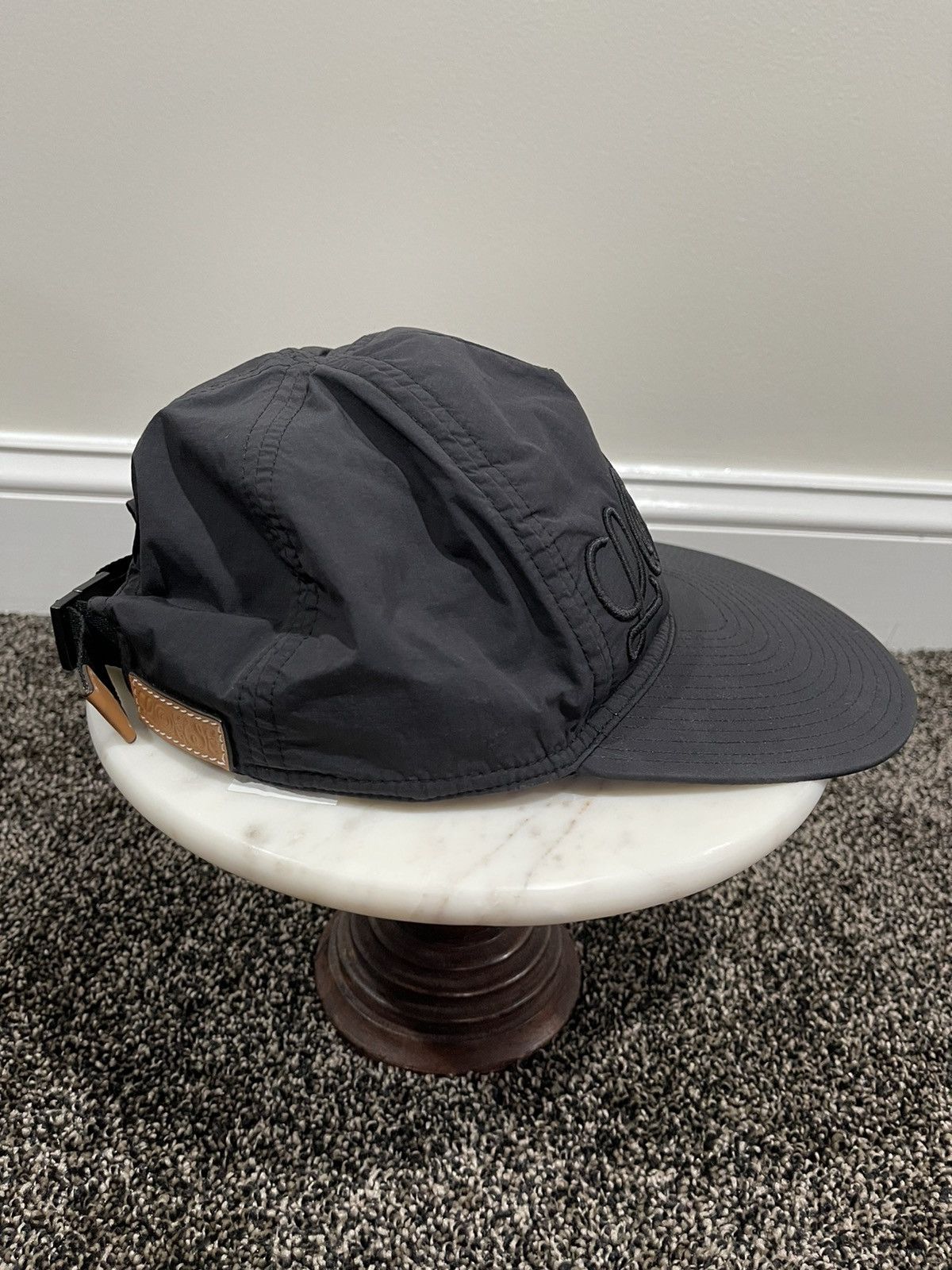 Loewe Loewe Nylon Long Visor Camp Cap Black Size ONE SIZE - 4 Thumbnail