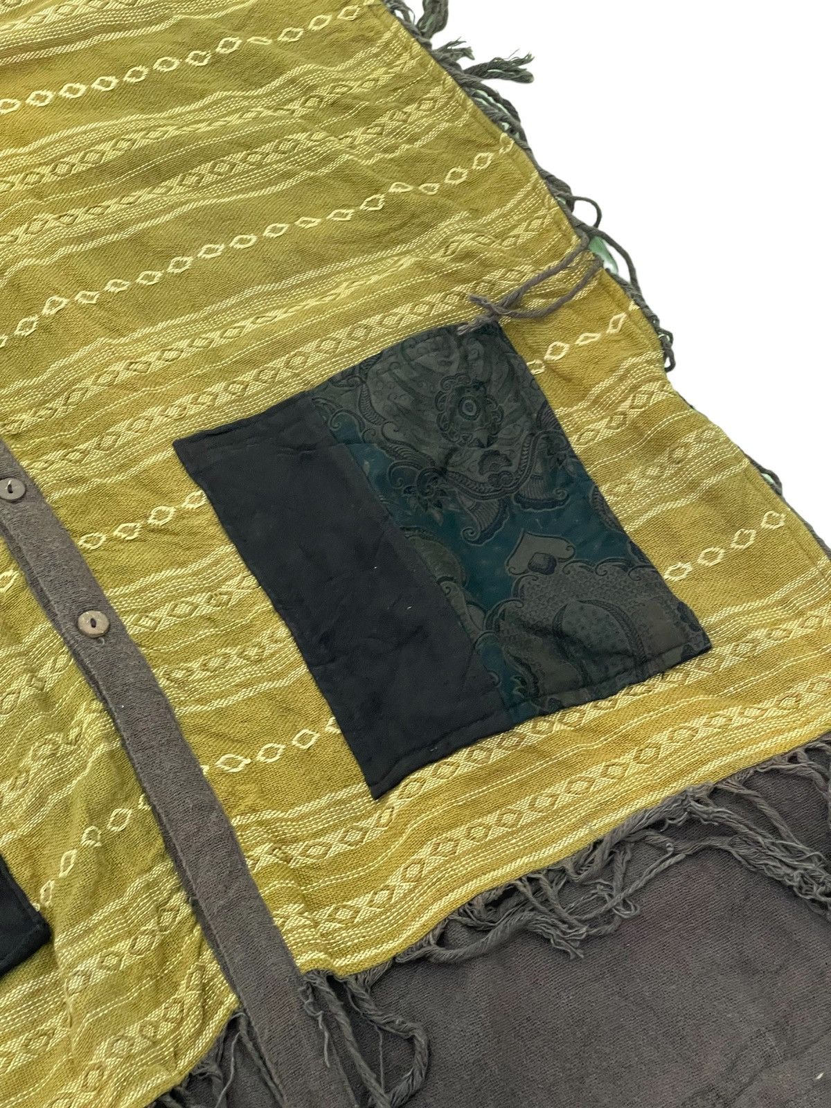 Native Native Unknown Hoodie Poncho Woven Cotton Free Size 3🟩9 Size US L / EU 52-54 / 3 - 10 Thumbnail