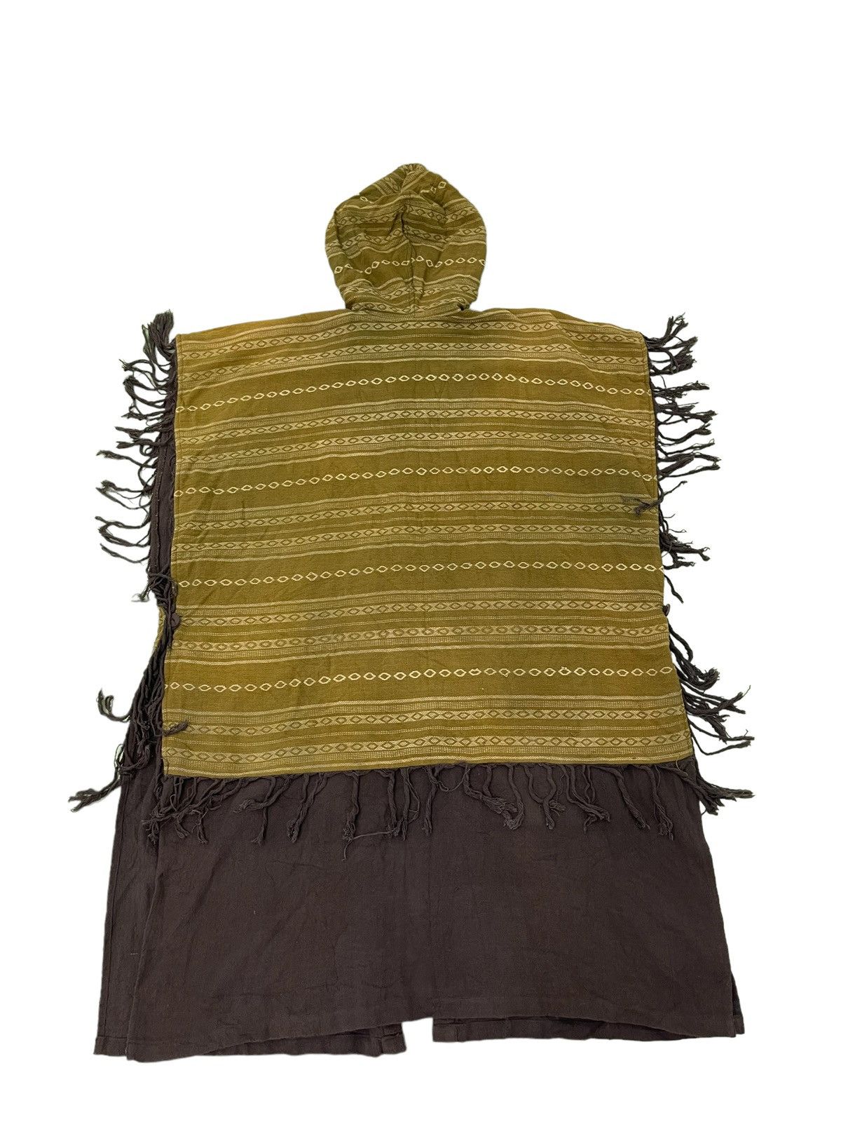 Native Native Unknown Hoodie Poncho Woven Cotton Free Size 3🟩9 Size US L / EU 52-54 / 3 - 14 Thumbnail