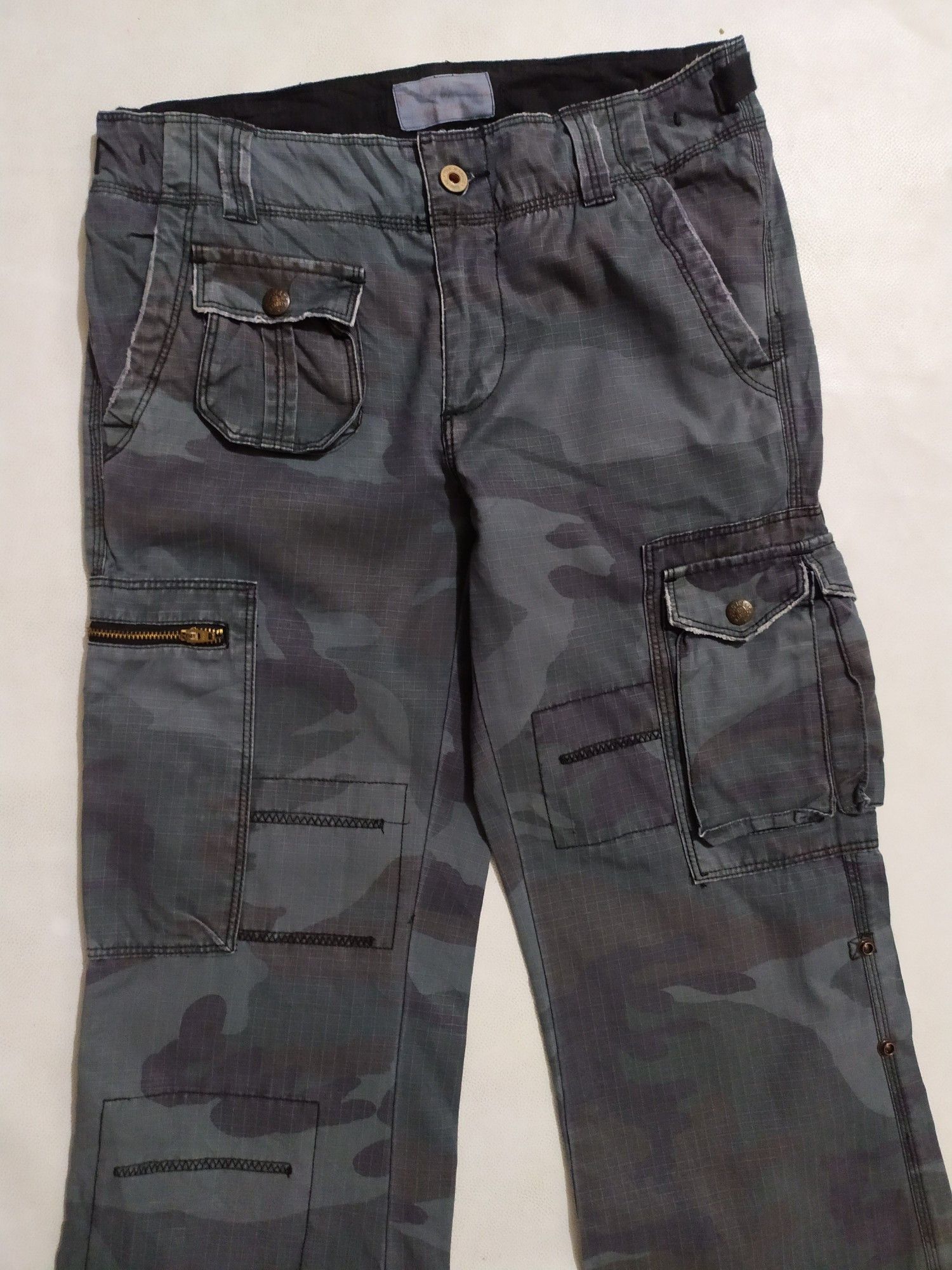 Polo Ralph Lauren 🔥Polo RL Multipocket flare Cargo Tactical Pants Camo Size US 29 - 2 Thumbnail