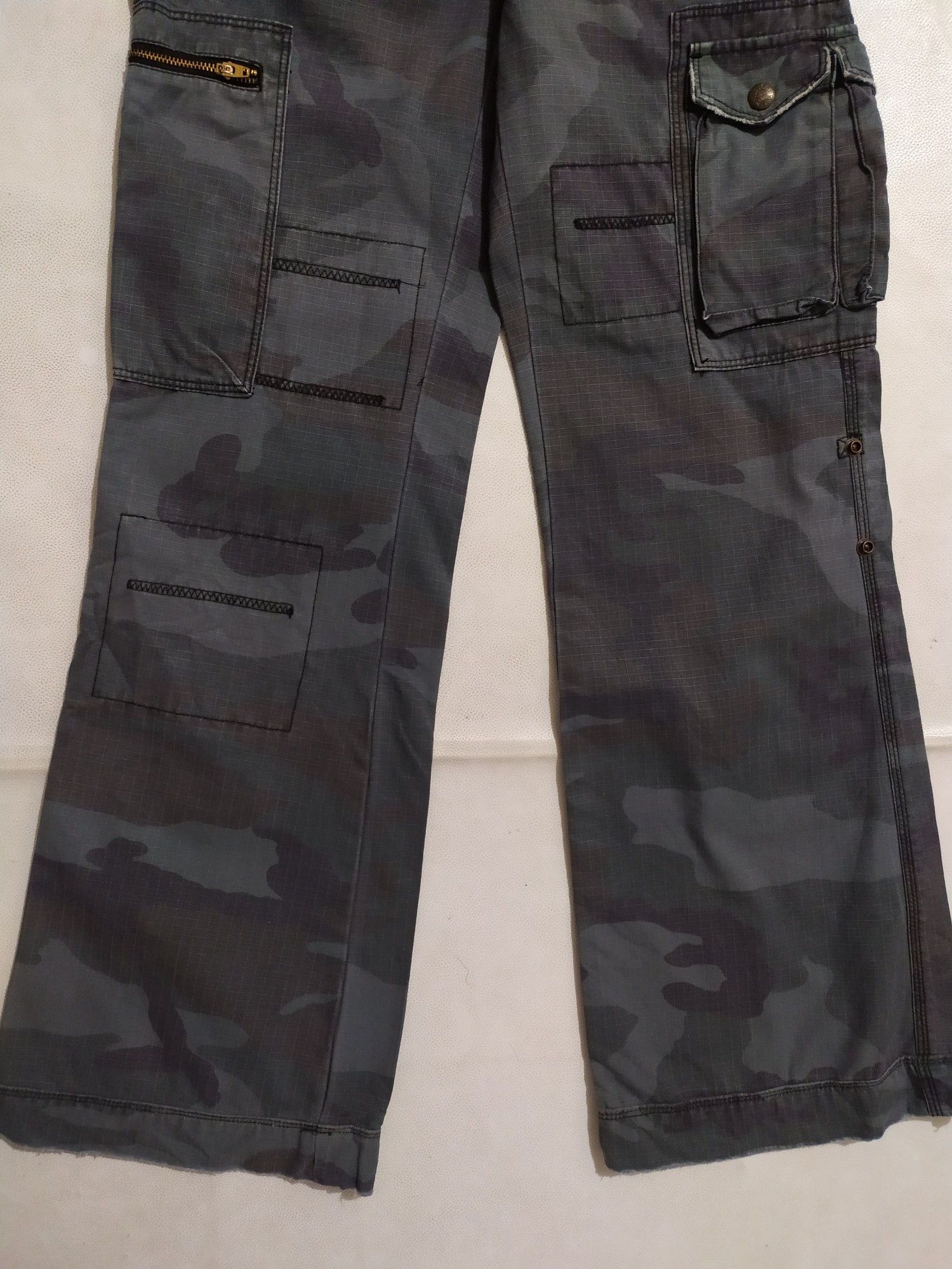 Polo Ralph Lauren 🔥Polo RL Multipocket flare Cargo Tactical Pants Camo Size US 29 - 3 Thumbnail