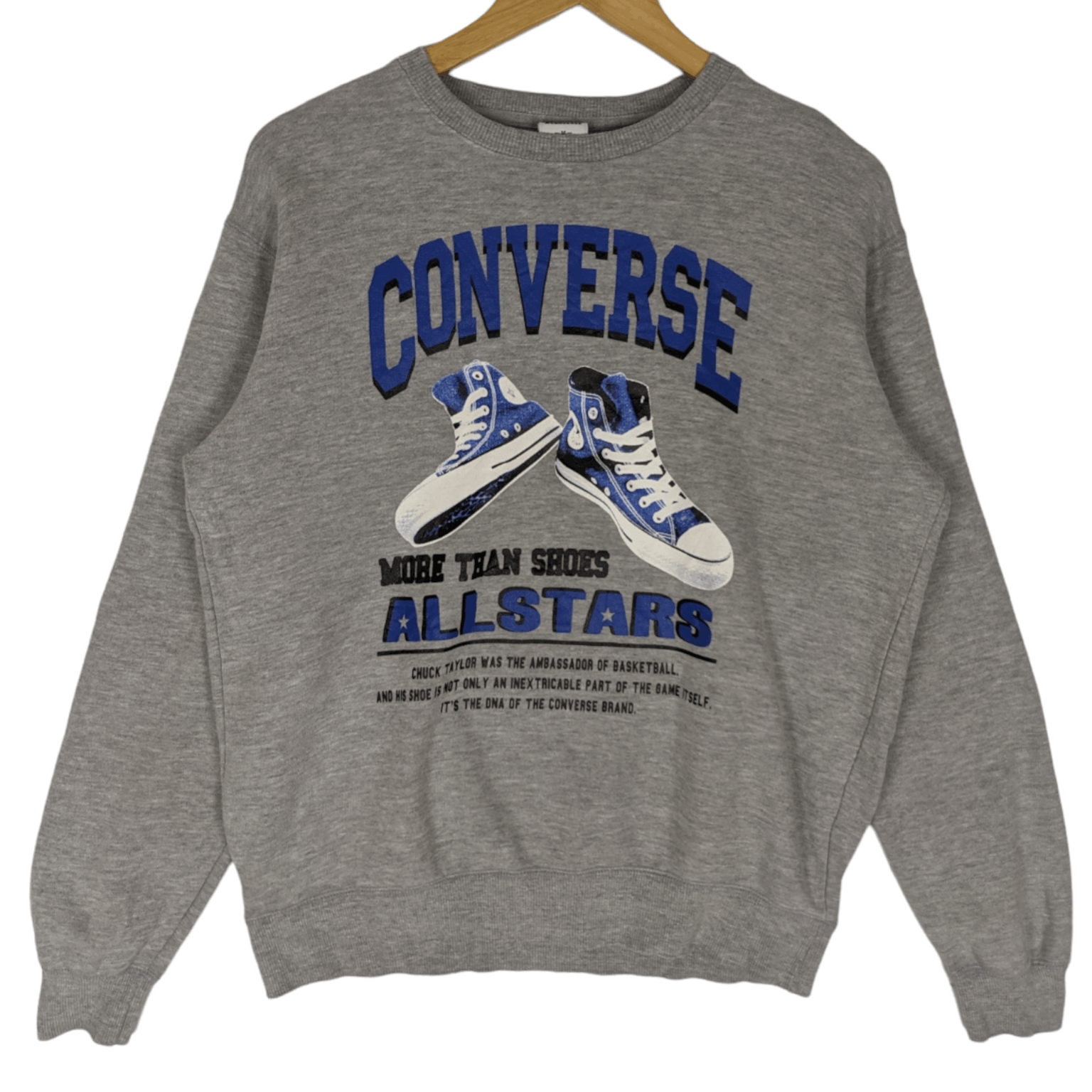 Converse CONVERSE All Stars Shoes Crewneck Jumper Sweatshirt Size US M / EU 48-50 / 2 - 2 Thumbnail