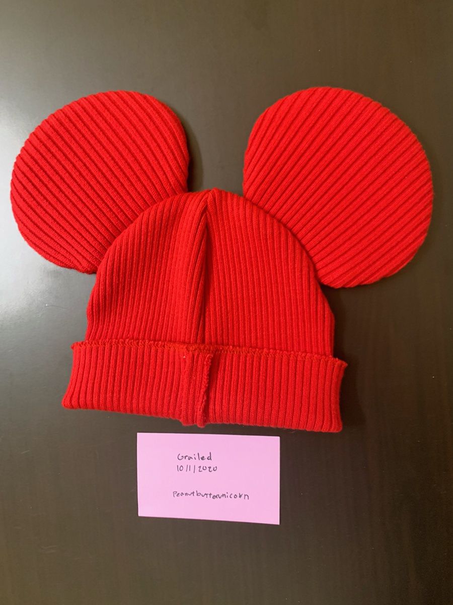Comme des Garcons × Comme des Garcons SHIRT Comme Des Garçons FW18 Red mouse beanie Size ONE SIZE - 1 Thumbnail
