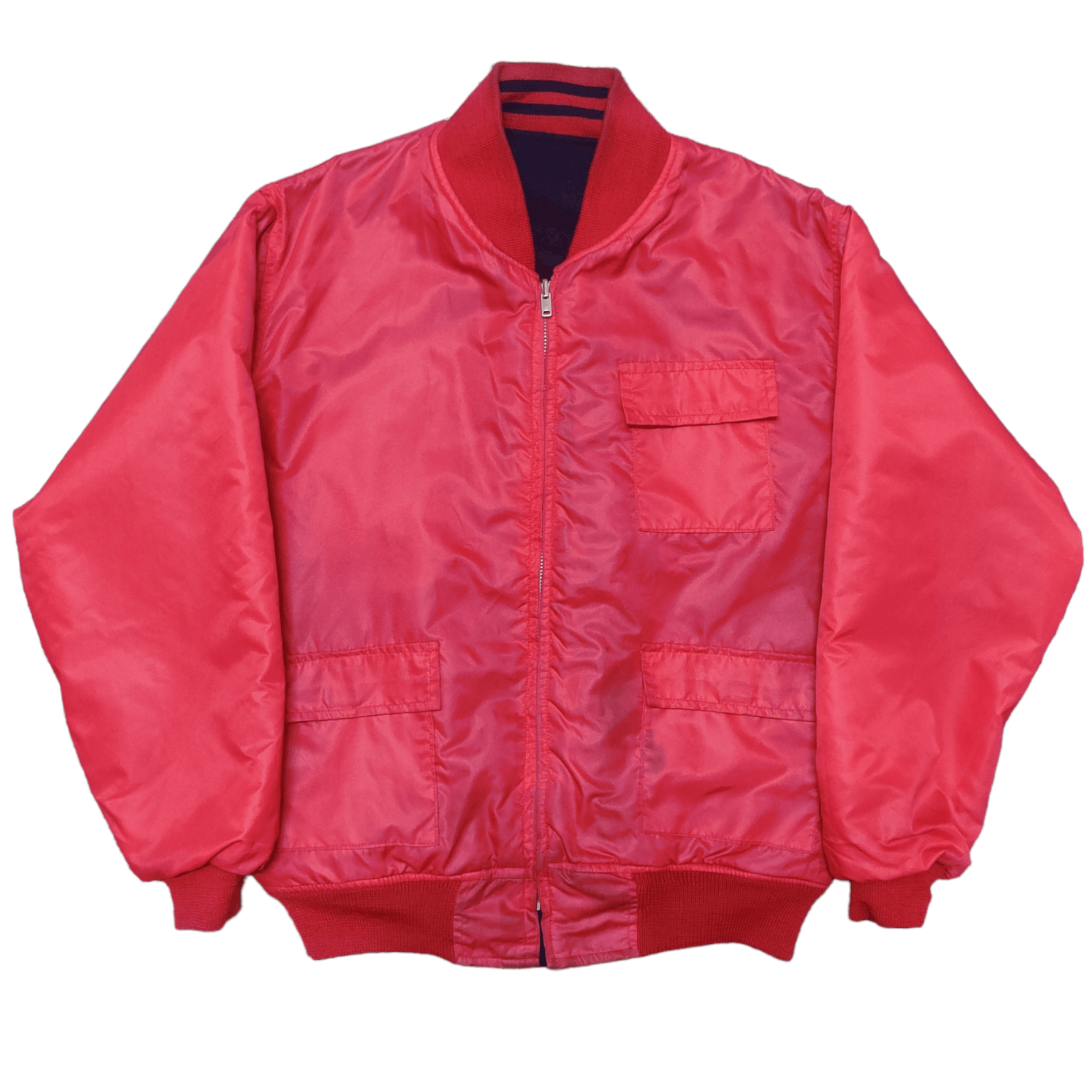 Japanese Brand Vintage Sidemm Moto Racing Team Varsity Jacket Reversible Size US M / EU 48-50 / 2 - 9 Thumbnail