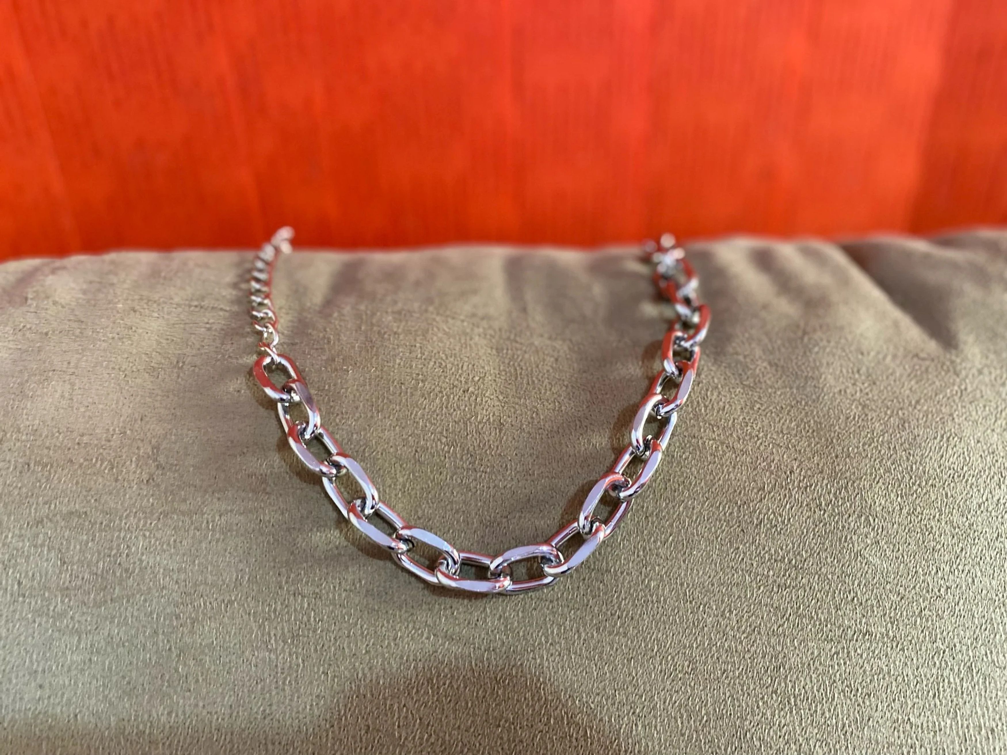 Jewelry Big Thick Chain Choker Necklace Size ONE SIZE - 3 Thumbnail