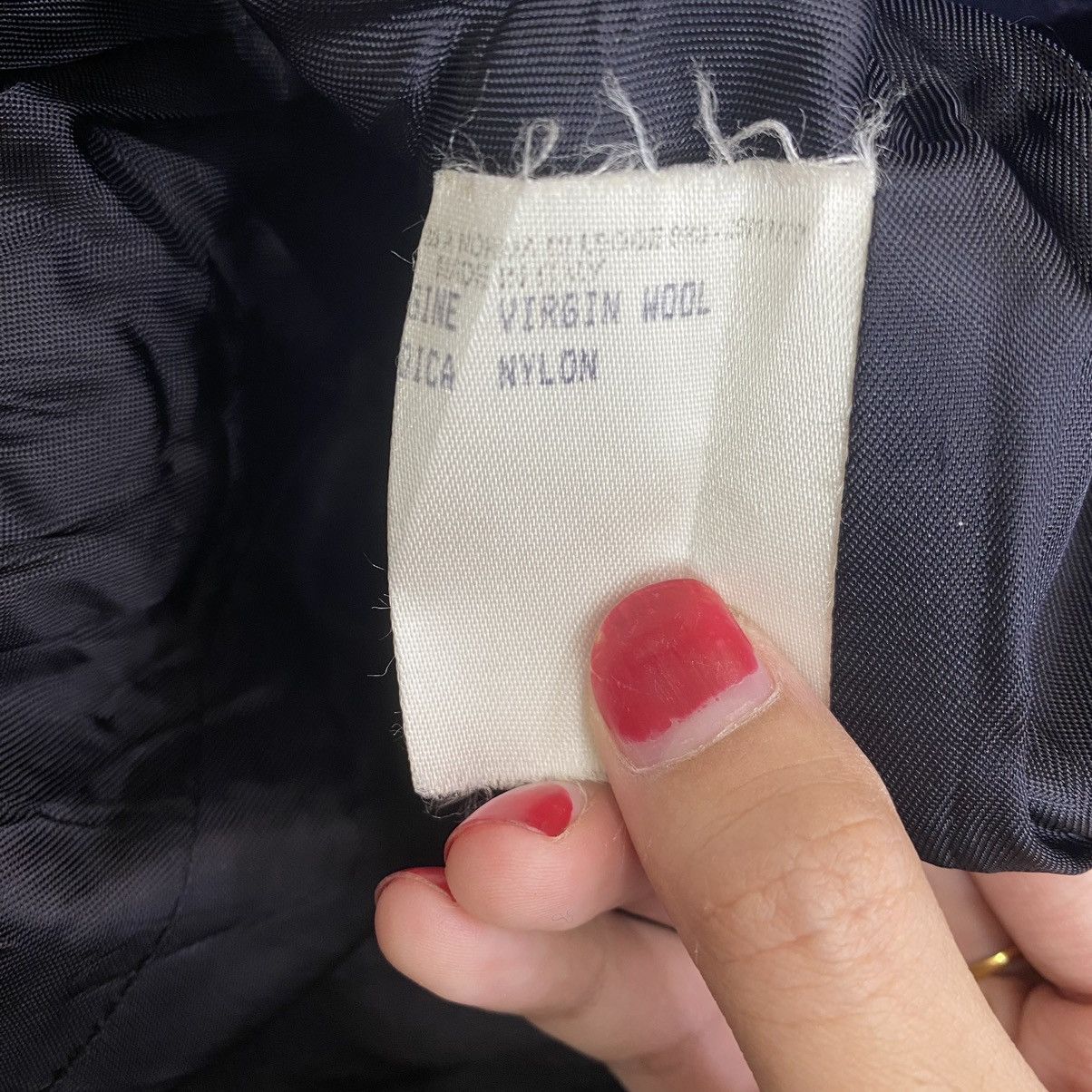 Vintage Vintage QUATTRO PIU Italy Brand Navy Long Coat Parka Jacket Size US M / EU 48-50 / 2 - 6 Thumbnail
