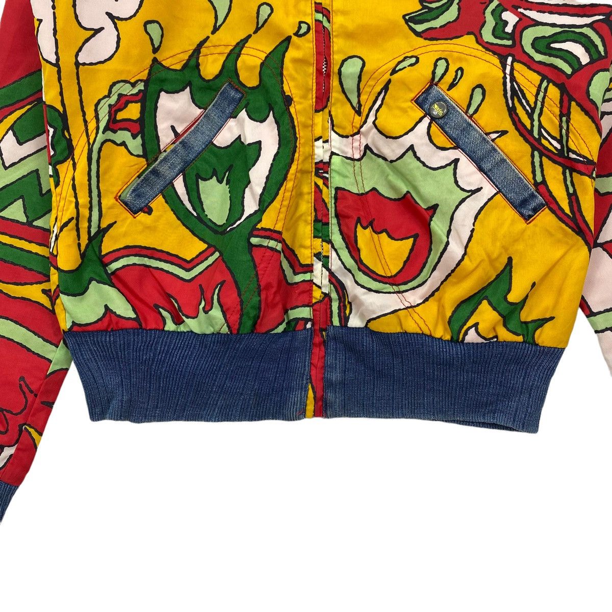 Diesel DIESEL Pop Art Overprint Design Bomber Jacket Size US S / EU 44-46 / 1 - 5 Thumbnail