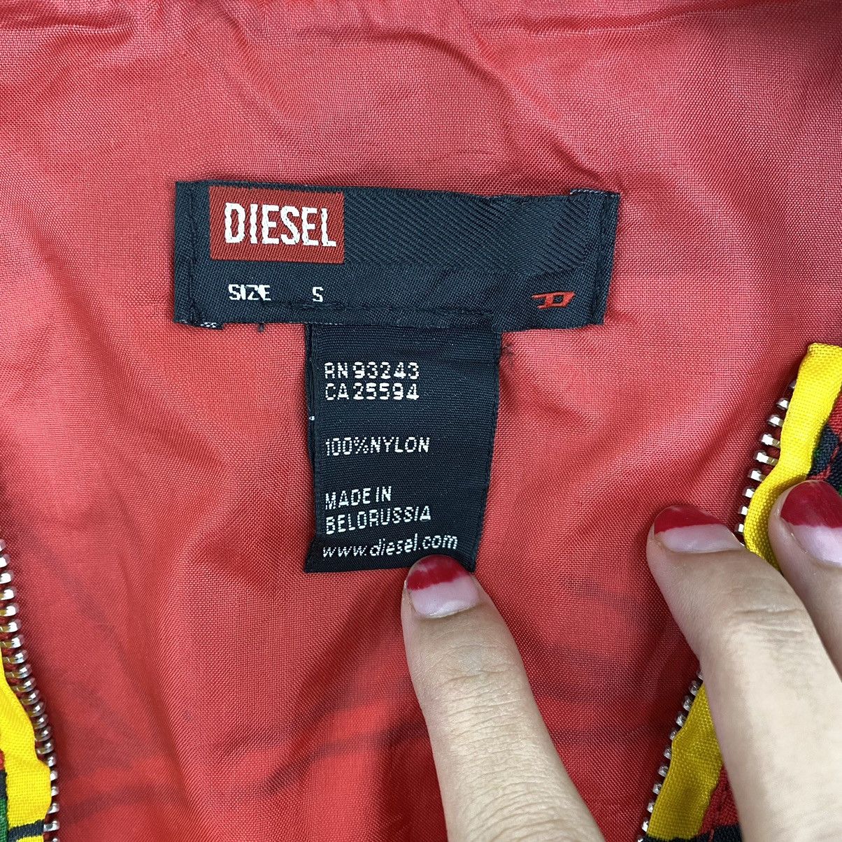 Diesel DIESEL Pop Art Overprint Design Bomber Jacket Size US S / EU 44-46 / 1 - 6 Thumbnail