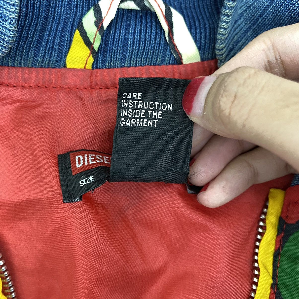 Diesel DIESEL Pop Art Overprint Design Bomber Jacket Size US S / EU 44-46 / 1 - 7 Thumbnail