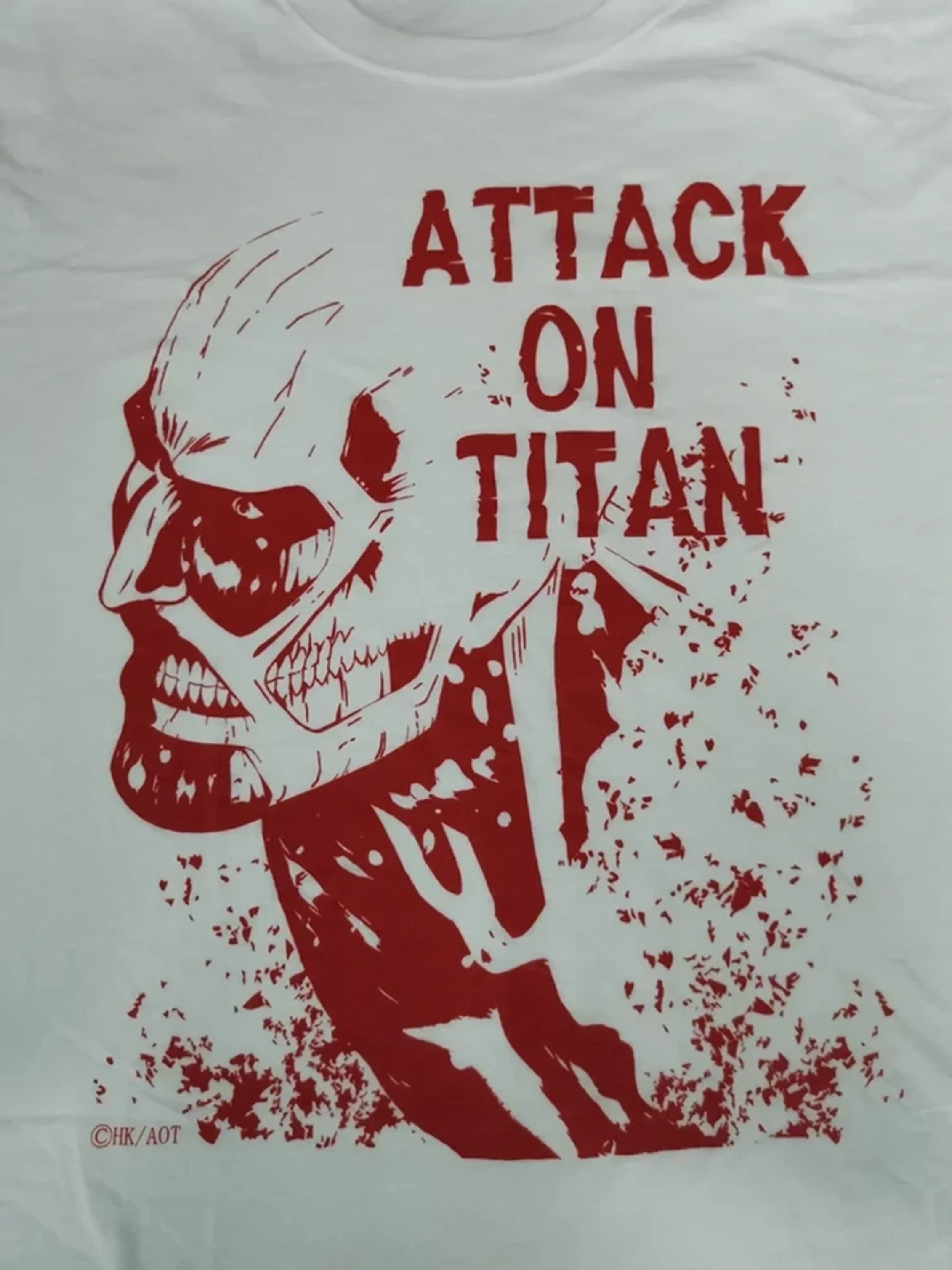 Anime Attack On Titan Japan Anime Tee Manga Akira Eva Bleach Size US L / EU 52-54 / 3 - 2 Thumbnail