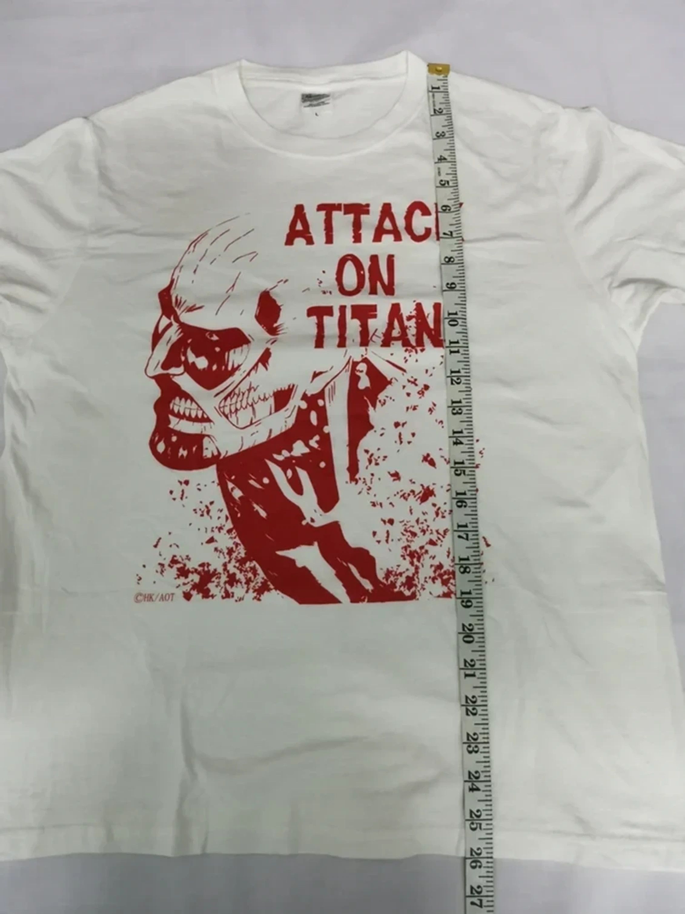 Anime Attack On Titan Japan Anime Tee Manga Akira Eva Bleach Size US L / EU 52-54 / 3 - 5 Thumbnail
