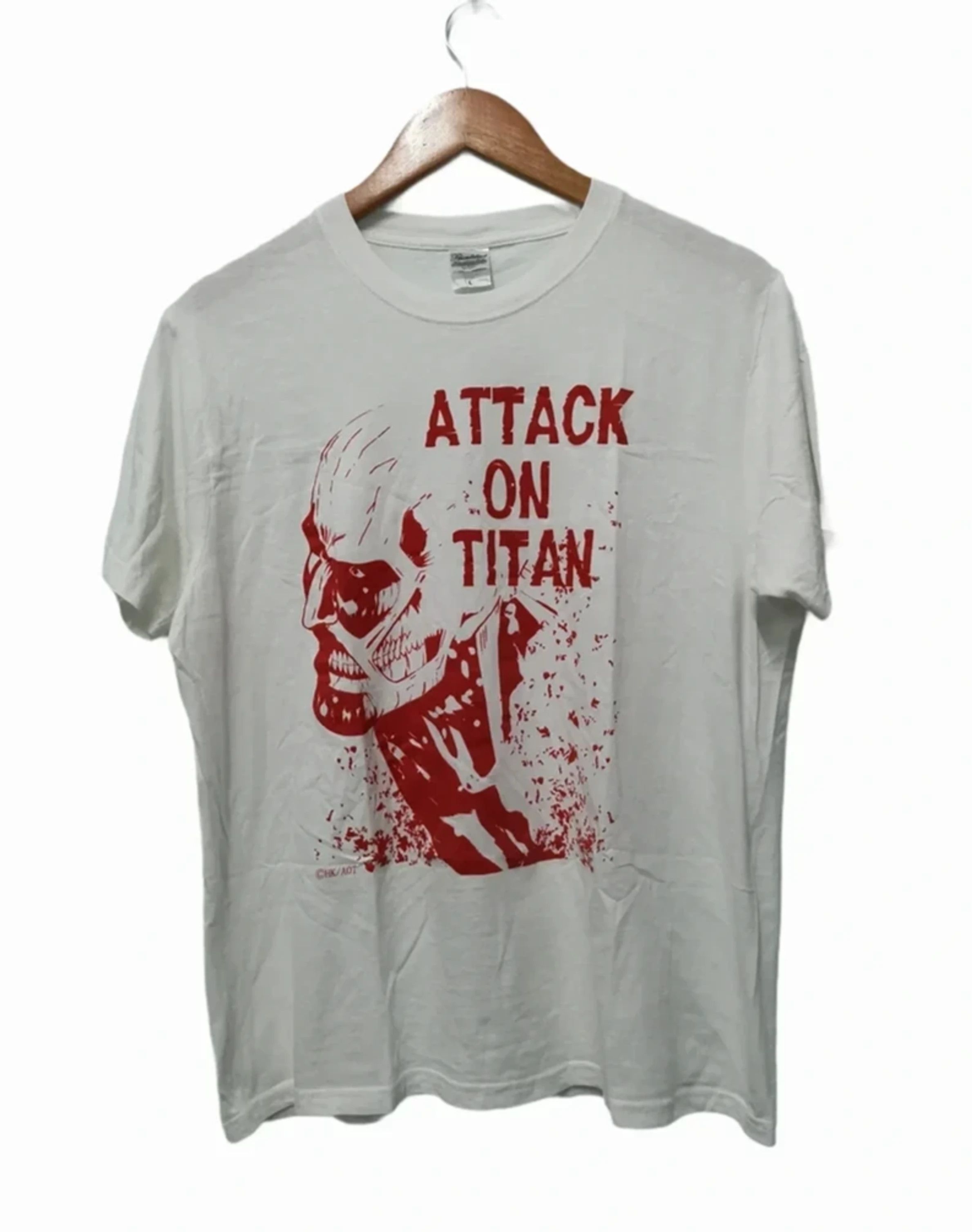 Anime Attack On Titan Japan Anime Tee Manga Akira Eva Bleach Size US L / EU 52-54 / 3 - 1 Thumbnail