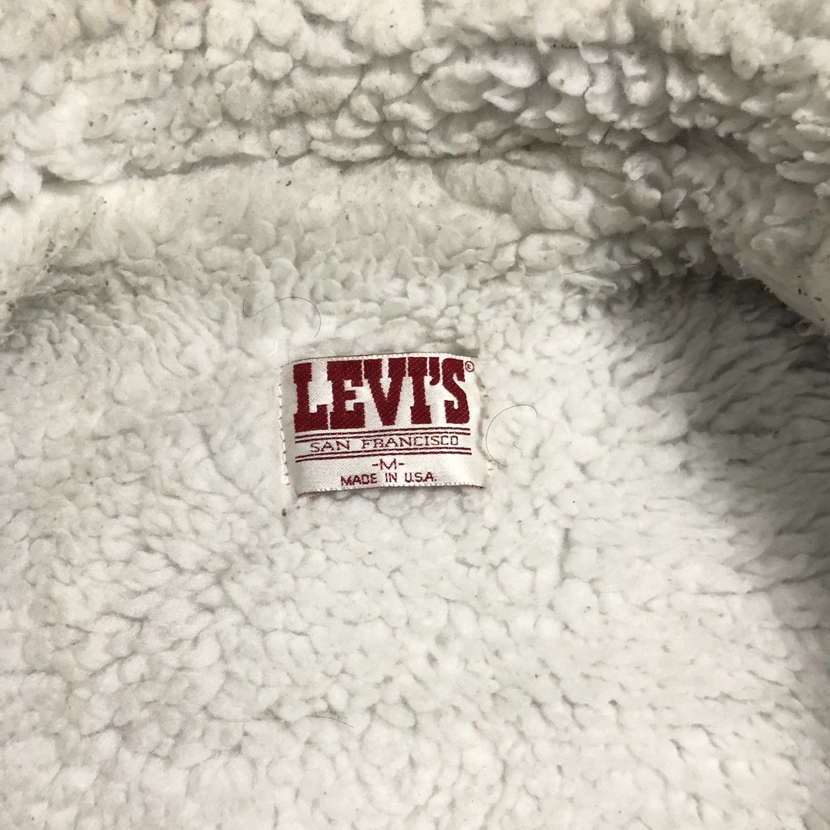 Levi's Vintage Levis Denim Sherpa Trucker Usa Jacket Size US M / EU 48-50 / 2 - 9 Thumbnail