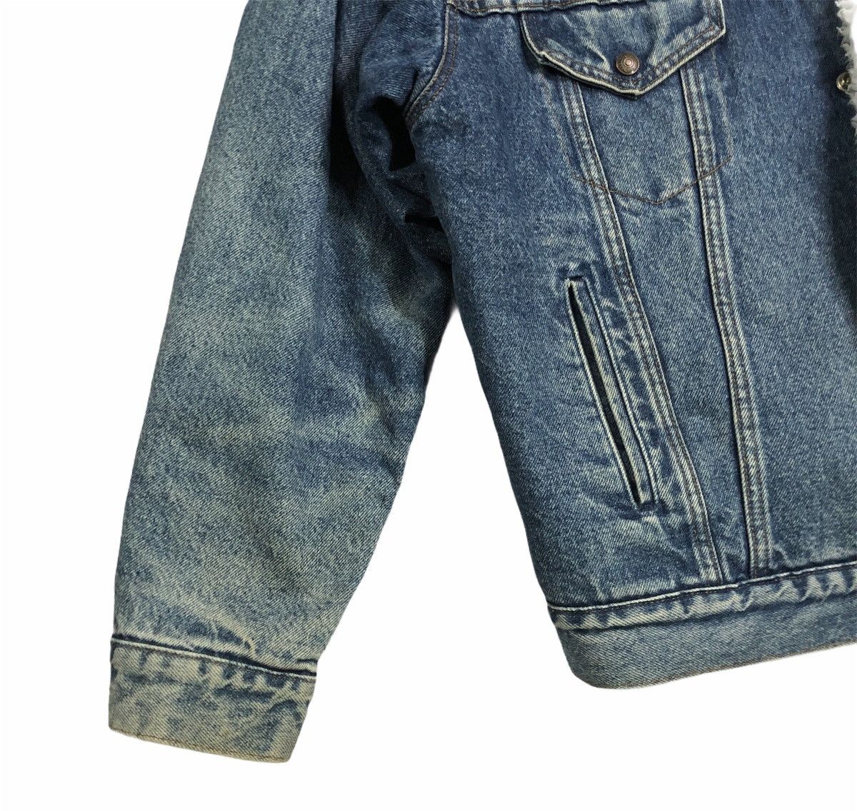 Levi's Vintage Levis Denim Sherpa Trucker Usa Jacket Size US M / EU 48-50 / 2 - 5 Thumbnail