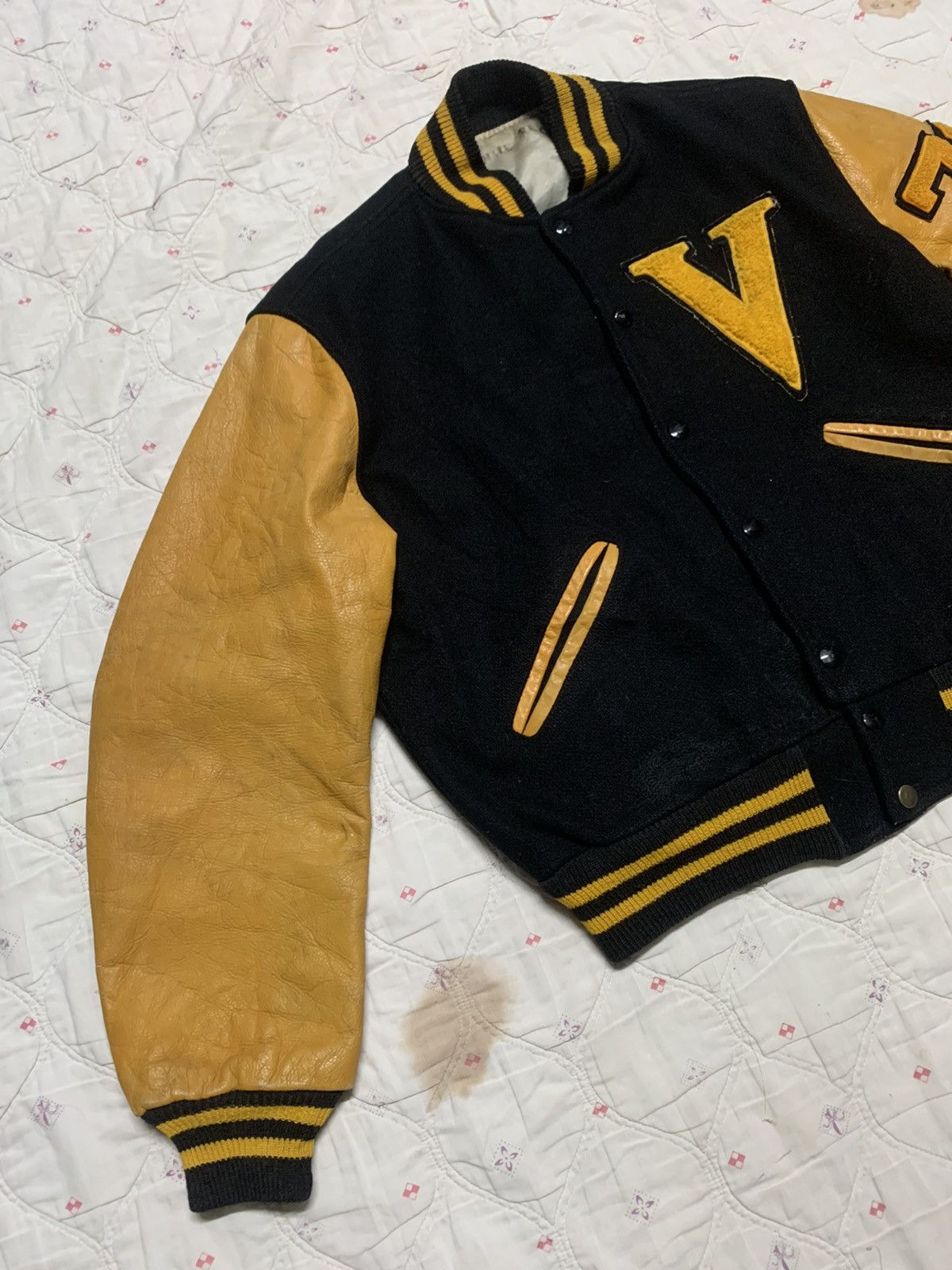 Japanese Brand VINTAGE VARSITY JACKET Size US M / EU 48-50 / 2 - 6 Thumbnail