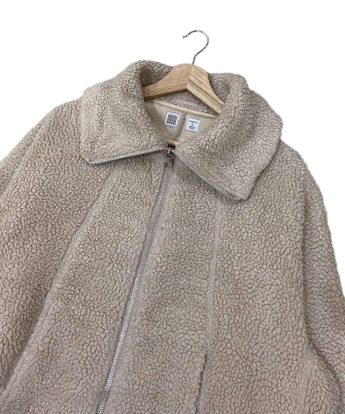 Lemaire × Uniqlo ☃️ UNIQLO X LEMAIRE DEEP PILED FLEECE ZIPPER JACKET Size US L / EU 52-54 / 3 - 3 Thumbnail
