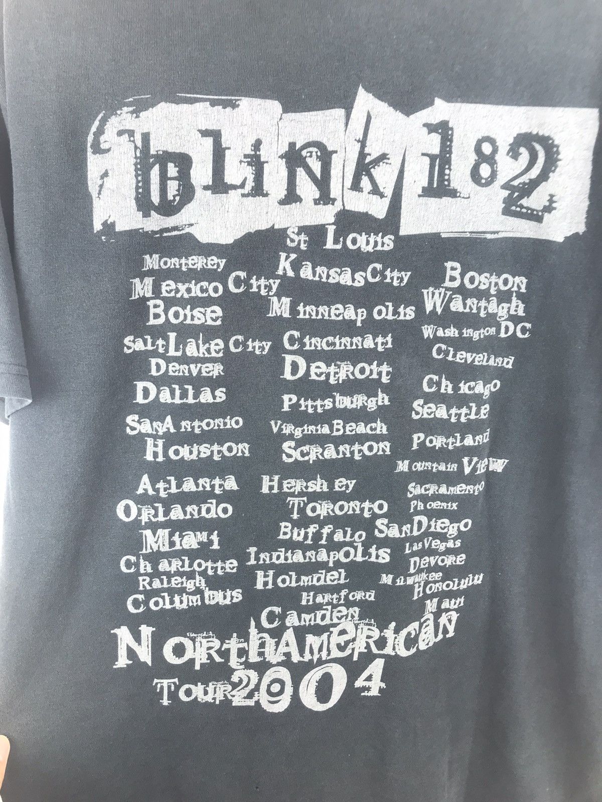 Band Tees Blink 182 Size US M / EU 48-50 / 2 - 7 Thumbnail