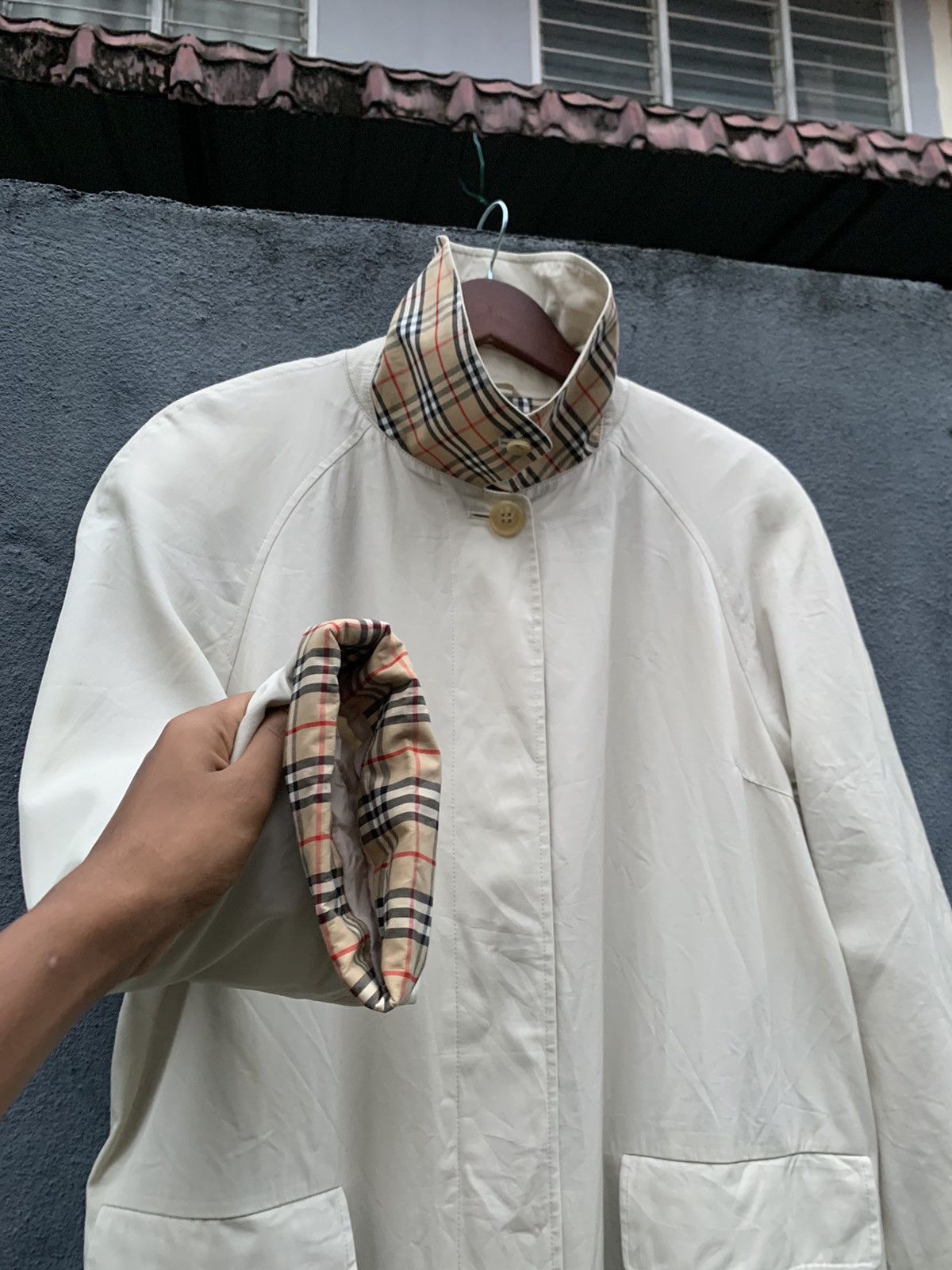🔥Vintage BURBERRYS PRORSUM Trench Coat in White