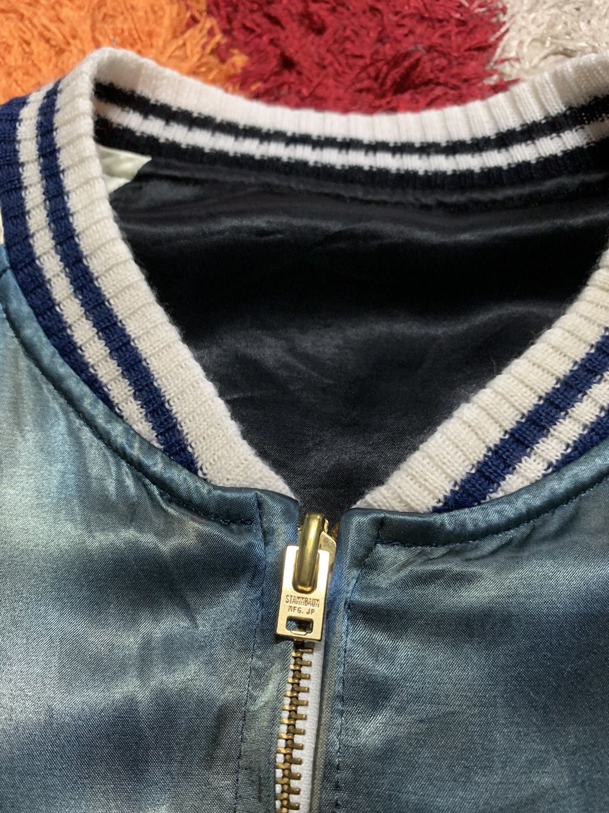 Japanese Brand VINTAGE REVERSIBLE SUKAJAN JACKET Size US M / EU 48-50 / 2 - 10 Thumbnail
