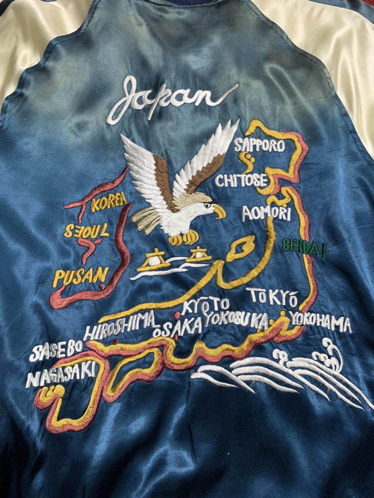 Japanese Brand VINTAGE REVERSIBLE SUKAJAN JACKET Size US M / EU 48-50 / 2 - 17 Thumbnail