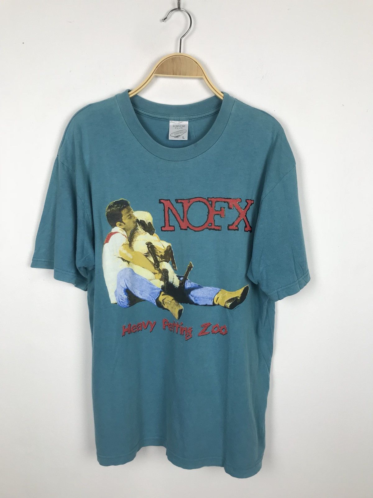 Band Tees × Vintage Nofx Heavy Petting Zoo Size US L / EU 52-54 / 3 - 1 Thumbnail