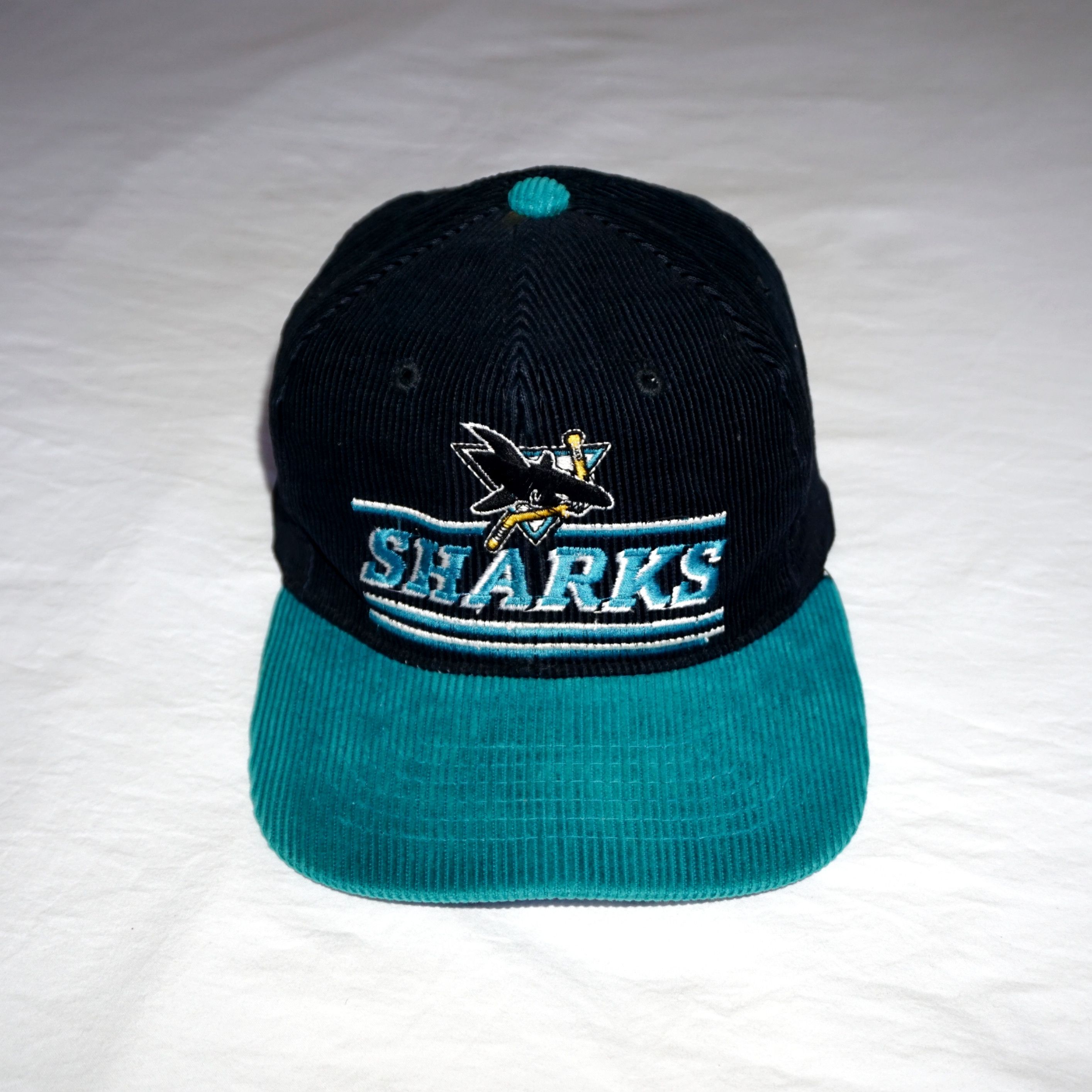 NHL Vintage starter cap rare 90s san jose sharks snapback Size ONE SIZE - 3 Thumbnail
