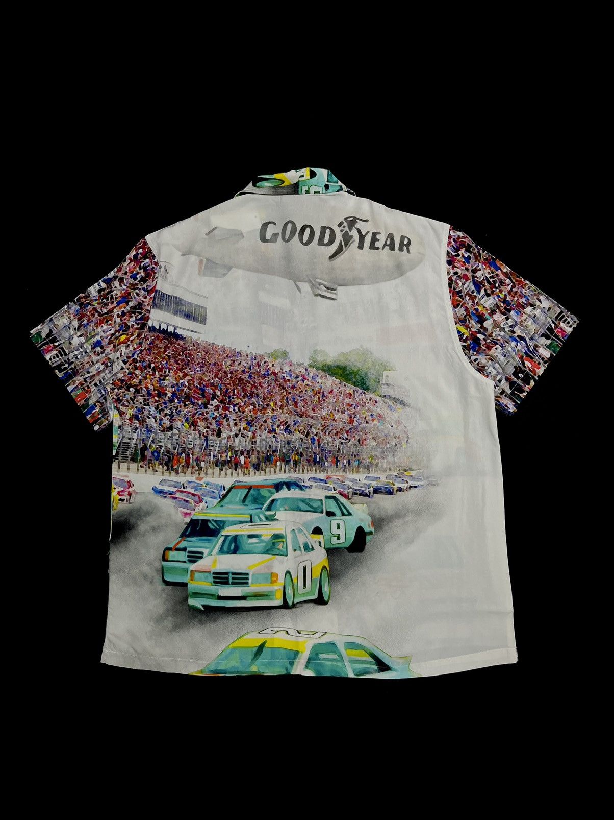 Huf HUF Goodyear Circuit Print Woven Shirt Medium Size US M / EU 48-50 / 2 - 6 Thumbnail
