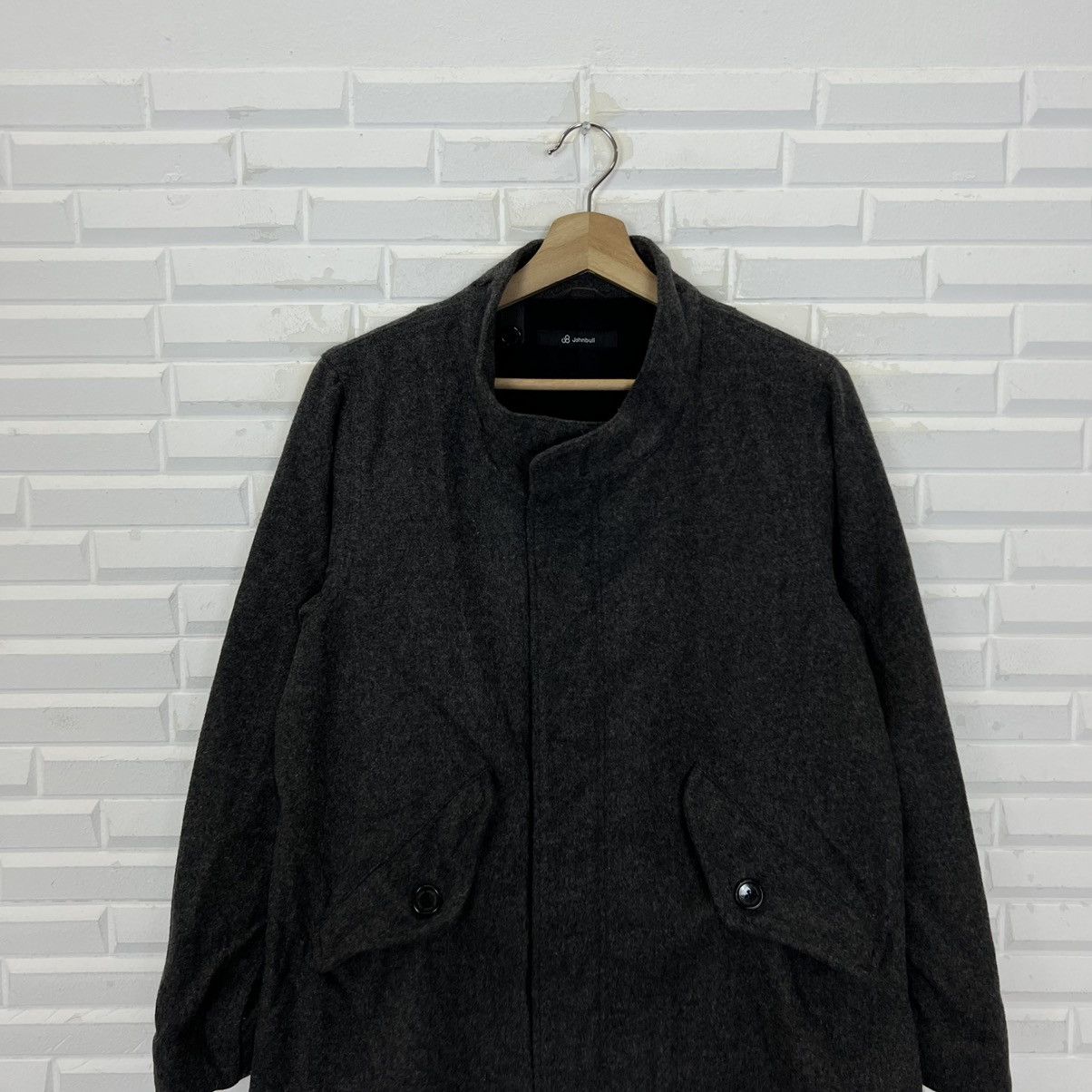 Japanese Brand × Johnbull RARE PARACHUTE BIKER WOOL JACKET JOHN BULL Size US S / EU 44-46 / 1 - 2 Thumbnail