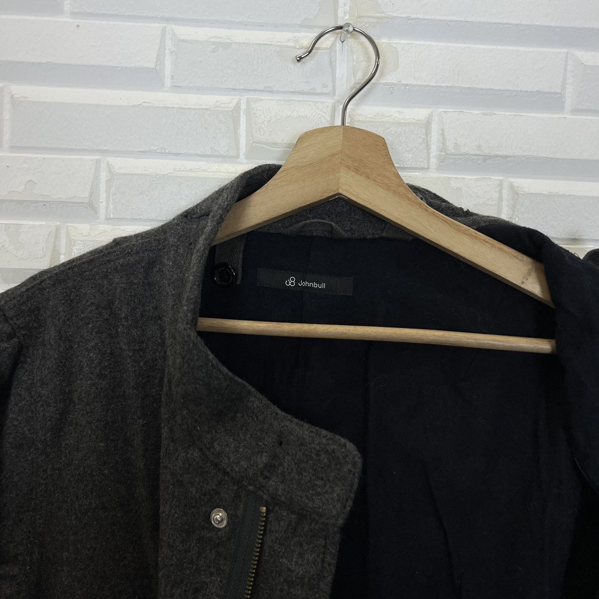 Japanese Brand × Johnbull RARE PARACHUTE BIKER WOOL JACKET JOHN BULL Size US S / EU 44-46 / 1 - 12 Thumbnail