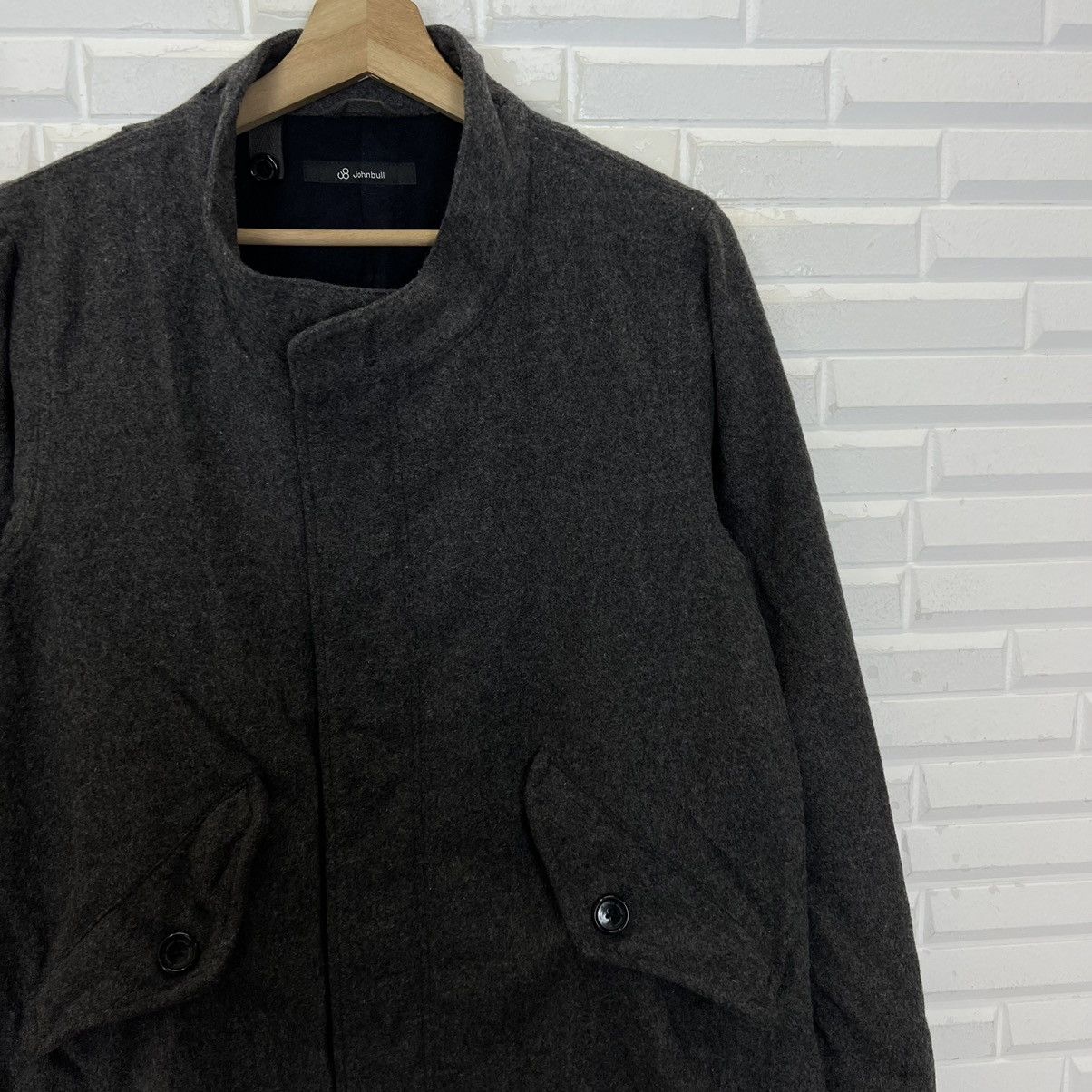 Japanese Brand × Johnbull RARE PARACHUTE BIKER WOOL JACKET JOHN BULL Size US S / EU 44-46 / 1 - 5 Thumbnail