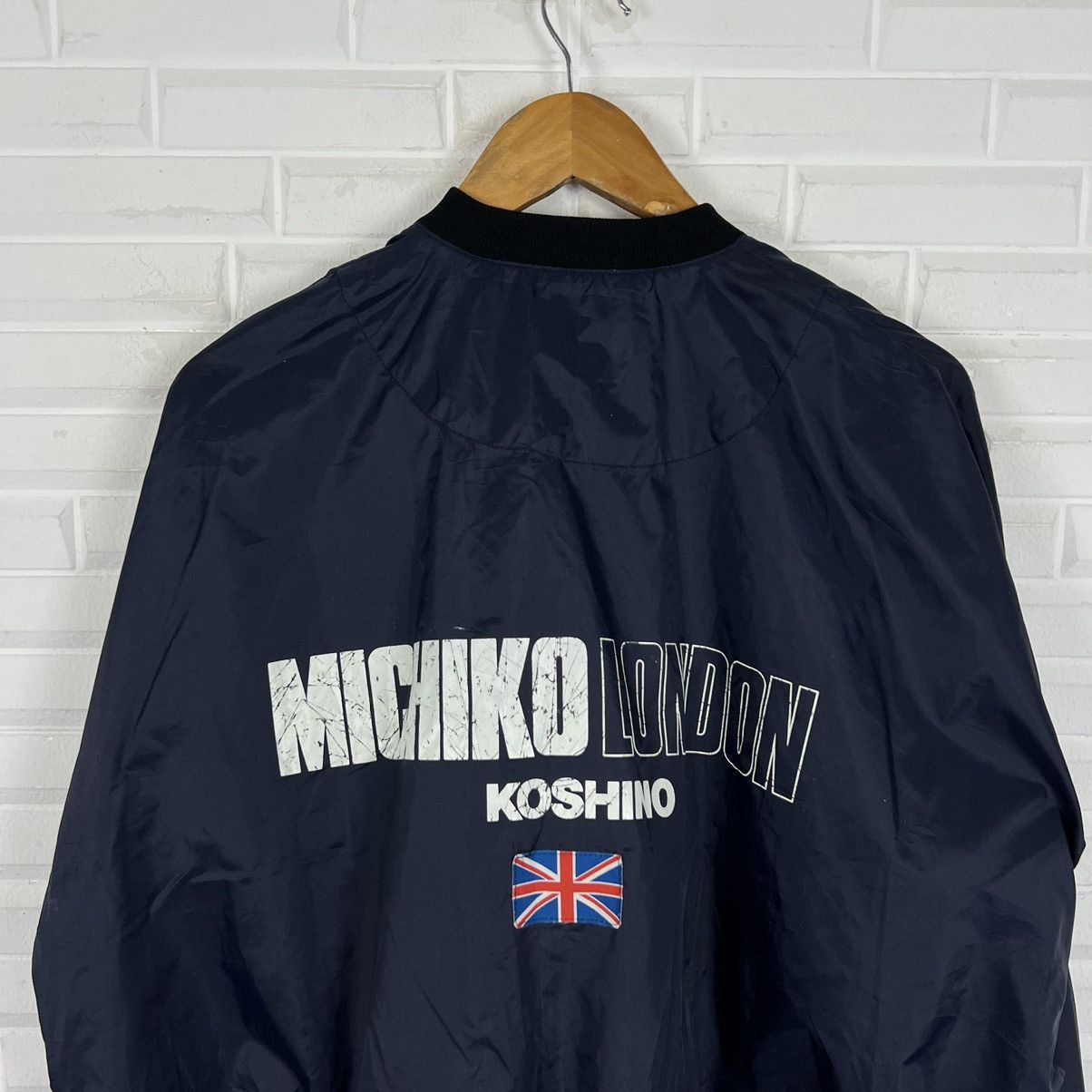 Japanese Brand × Michiko Koshino London VINTAGE BIG LOGO BOMBER JACKET MICHIKO KOSHINO Size US M / EU 48-50 / 2 - 7 Thumbnail