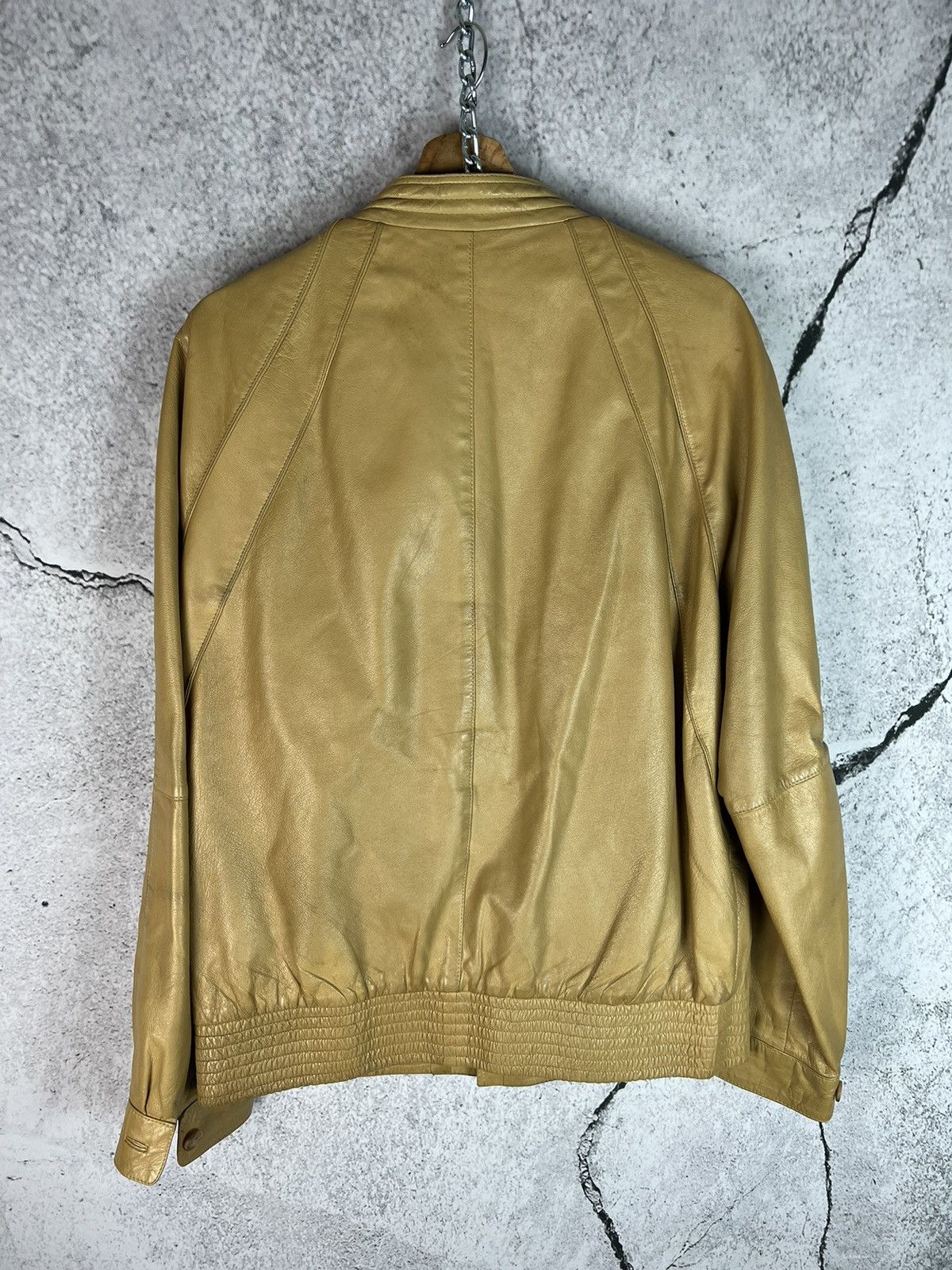 Vintage Vintage y2k Genuine Leather jacket Size US M / EU 48-50 / 2 - 2 Thumbnail
