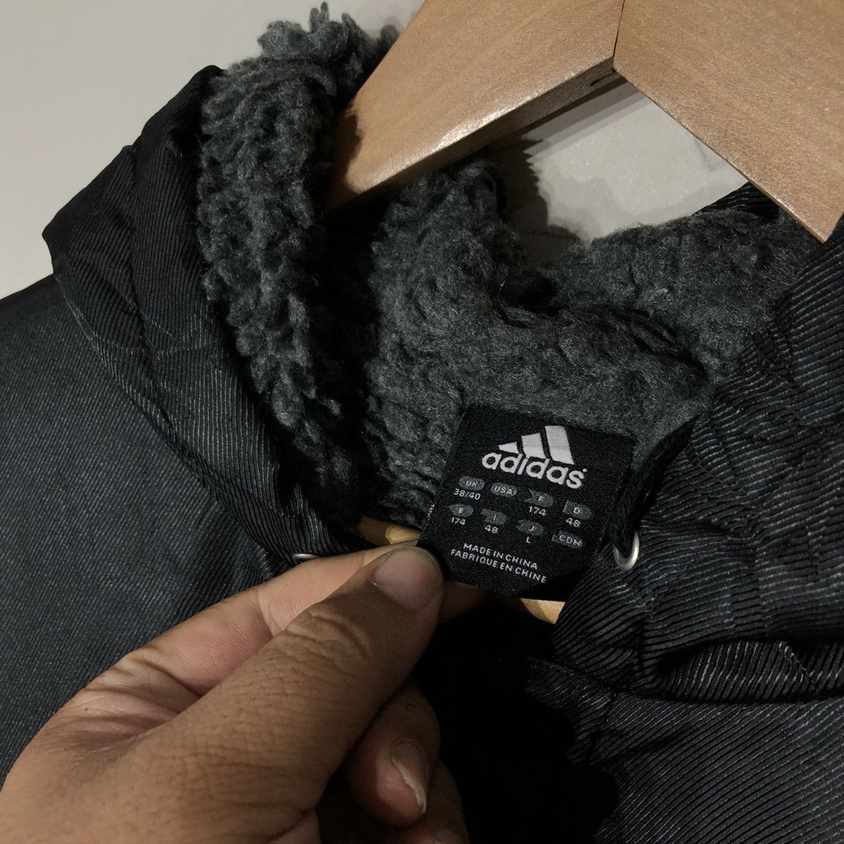 Adidas × Vintage VINTAGE Y2K ADIDAS LONG JACKET Size US L / EU 52-54 / 3 - 5 Thumbnail