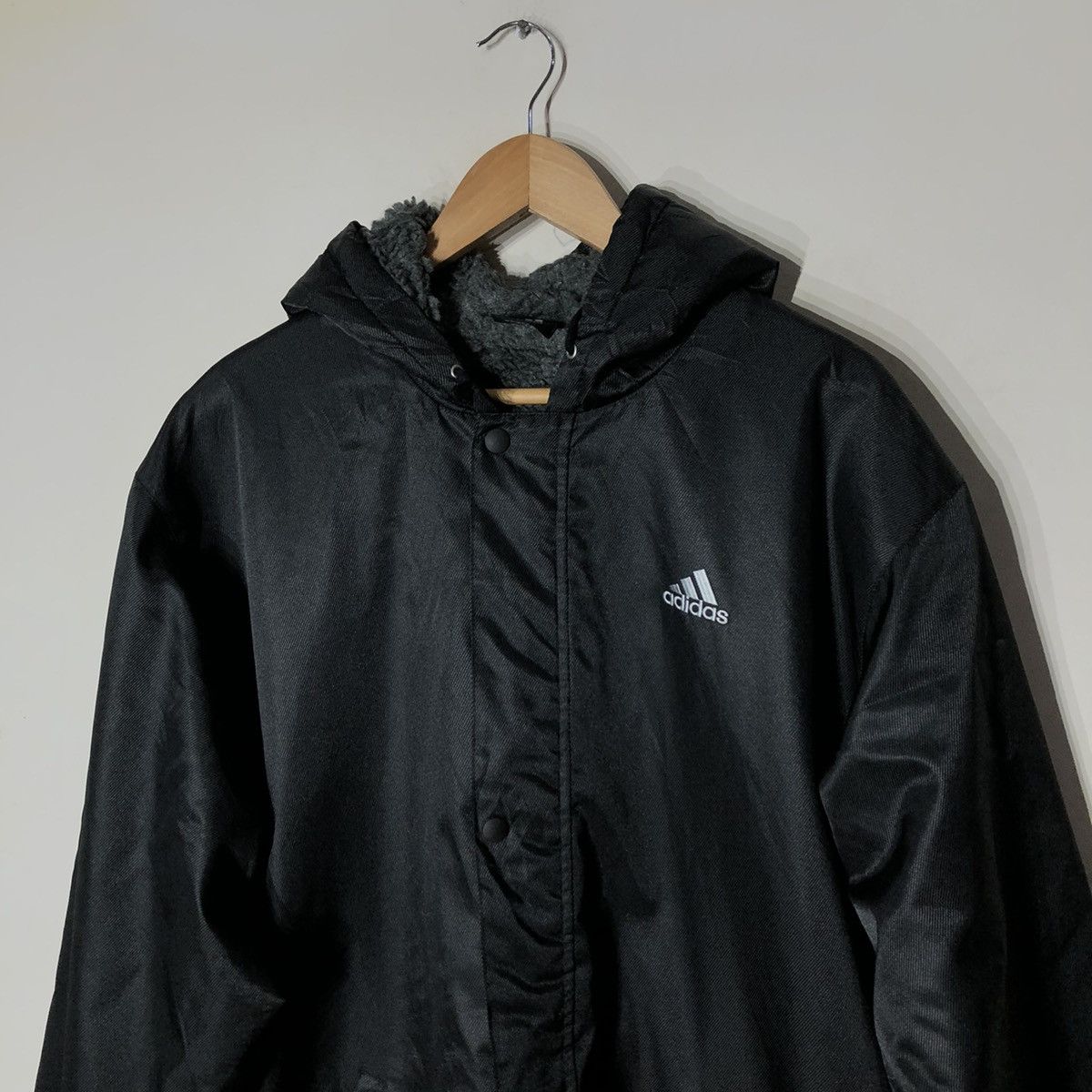 Adidas × Vintage VINTAGE Y2K ADIDAS LONG JACKET Size US L / EU 52-54 / 3 - 4 Thumbnail