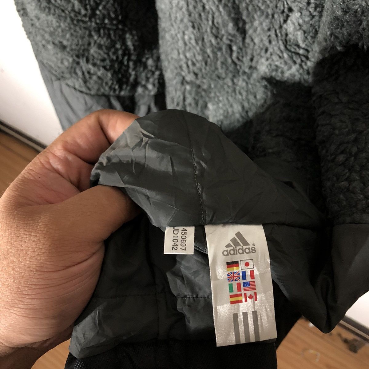 Adidas × Vintage VINTAGE Y2K ADIDAS LONG JACKET Size US L / EU 52-54 / 3 - 8 Thumbnail