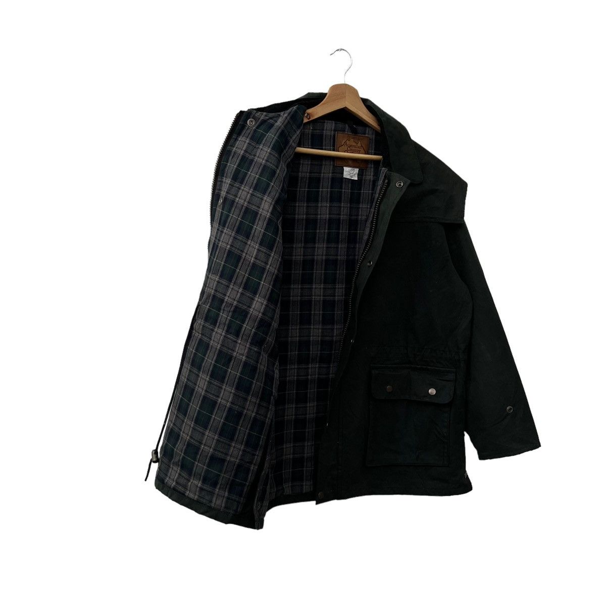 Japanese Brand VINTAGE WAXED COAT JACKET CARGO MULTI POCKET AUSTRALIAN Size US S / EU 44-46 / 1 - 10 Thumbnail
