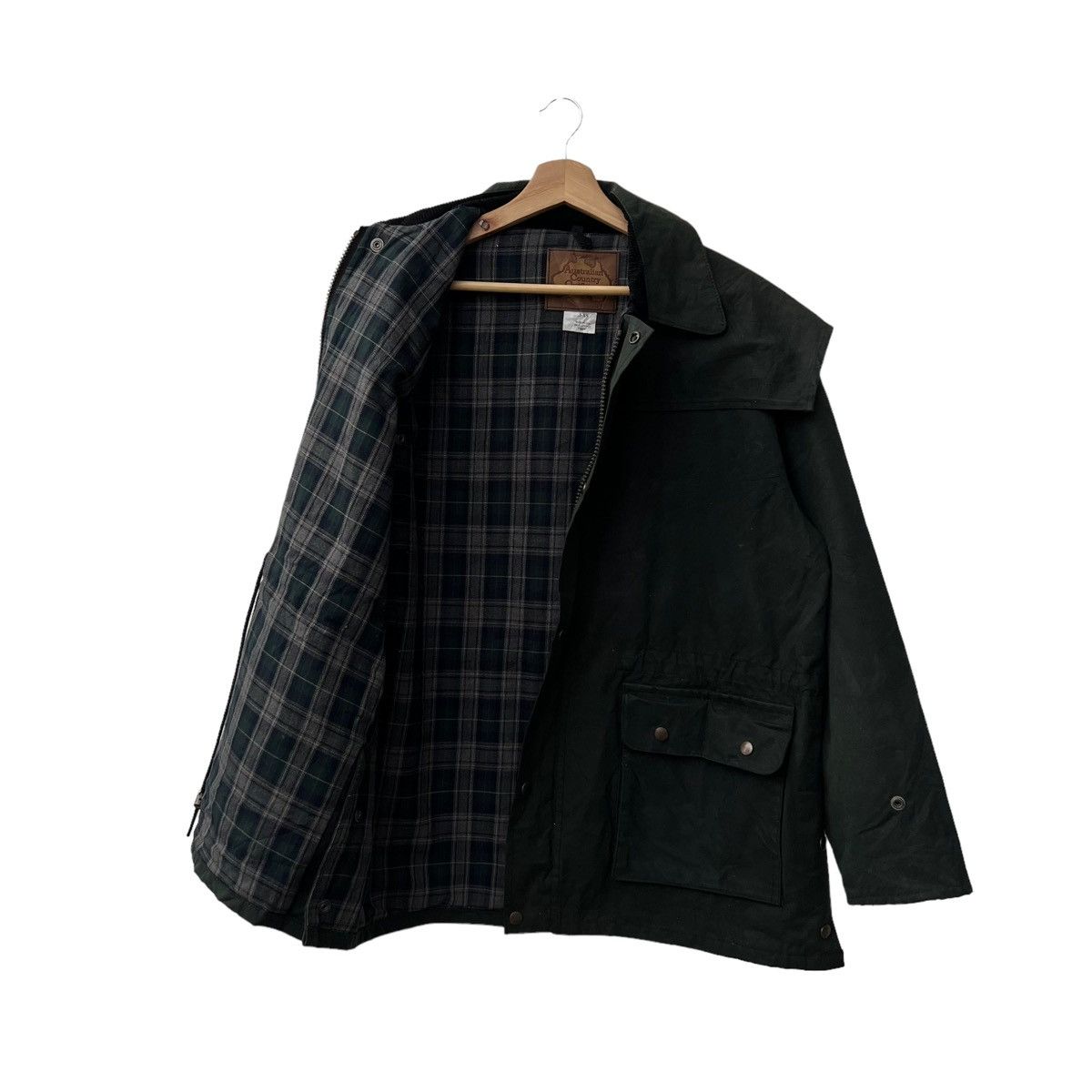 Japanese Brand VINTAGE WAXED COAT JACKET CARGO MULTI POCKET AUSTRALIAN Size US S / EU 44-46 / 1 - 9 Thumbnail