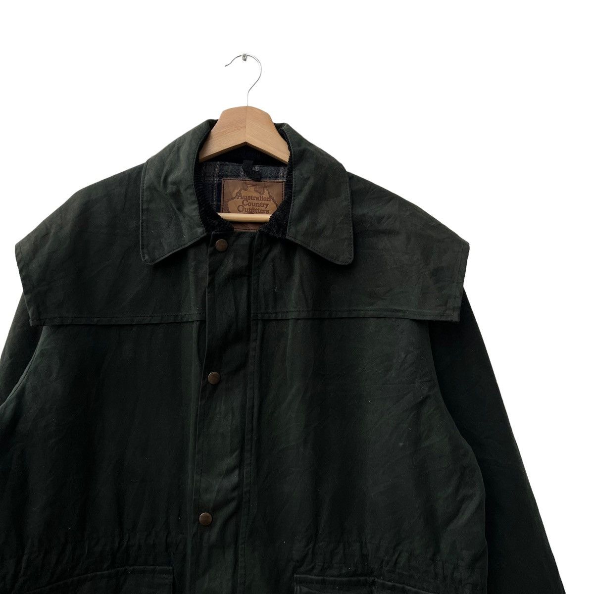 Japanese Brand VINTAGE WAXED COAT JACKET CARGO MULTI POCKET AUSTRALIAN Size US S / EU 44-46 / 1 - 5 Thumbnail