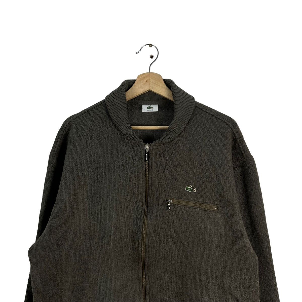 Japanese Brand VINTAGE BOMBER WOOL JACKET LACOSTE MADE IN JAPAN Size US M / EU 48-50 / 2 - 3 Thumbnail