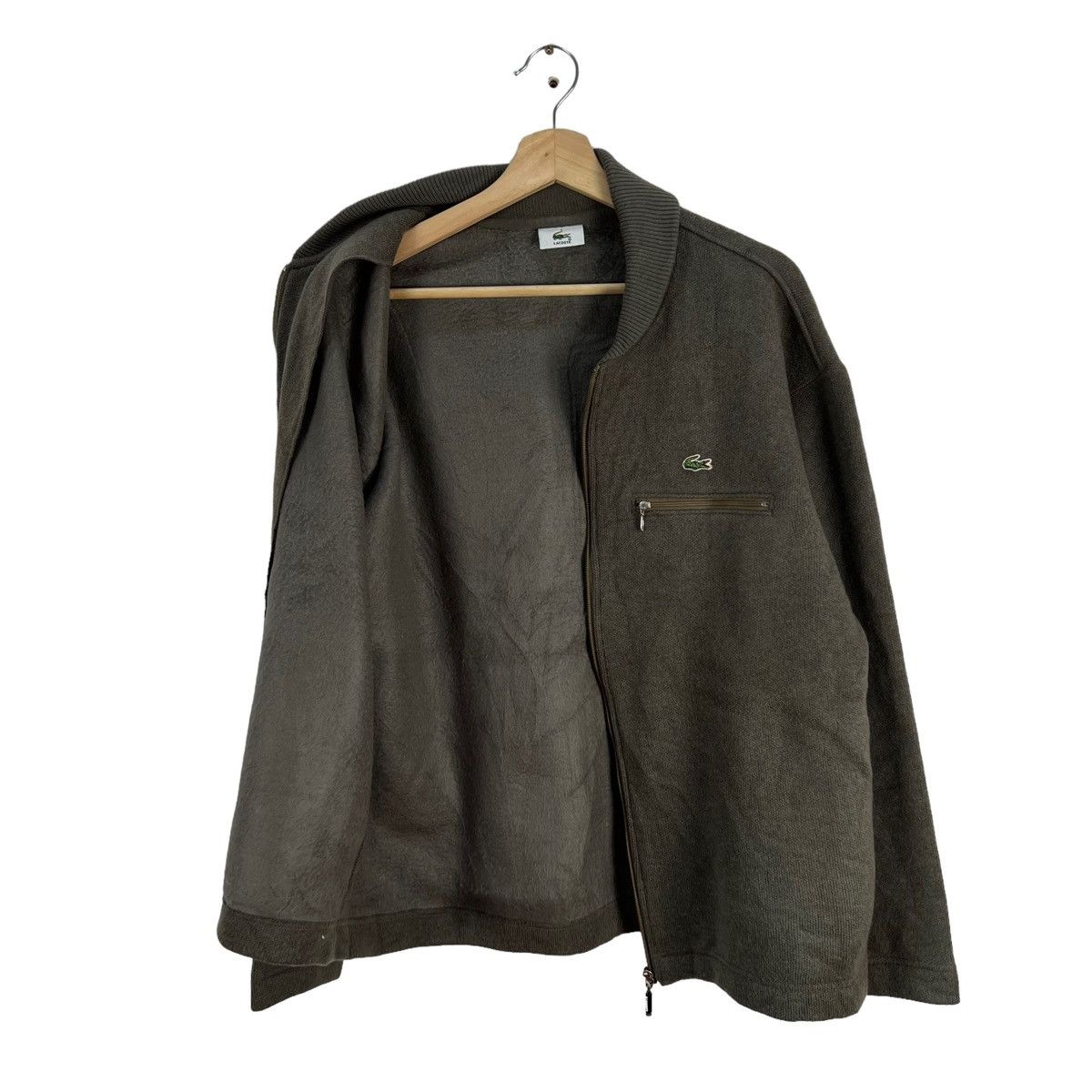 Japanese Brand VINTAGE BOMBER WOOL JACKET LACOSTE MADE IN JAPAN Size US M / EU 48-50 / 2 - 10 Thumbnail