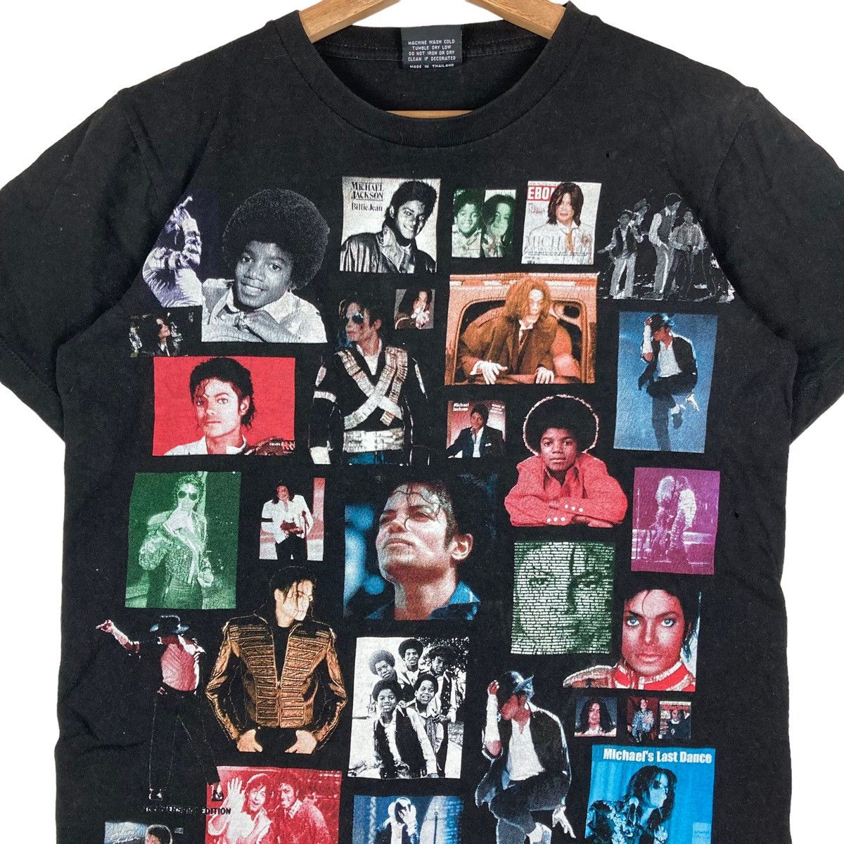 Vintage Vintage Heavy Metal Michael Jackson Pullover Jumper Tshirt Size US S / EU 44-46 / 1 - 2 Thumbnail