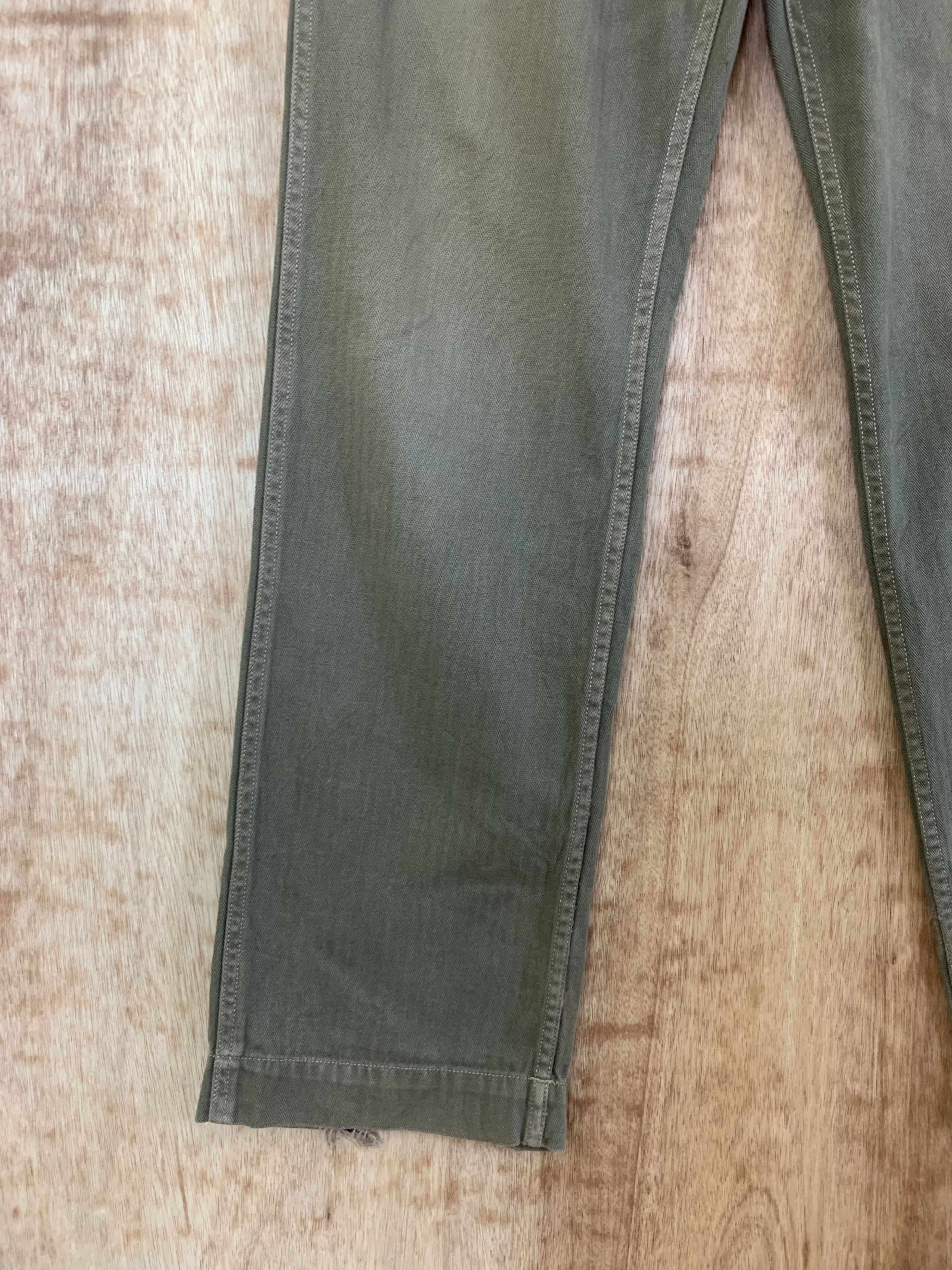 SHIPS Vintage Ships Pants Streetwear Faded Brown Size US 29 - 6 Thumbnail