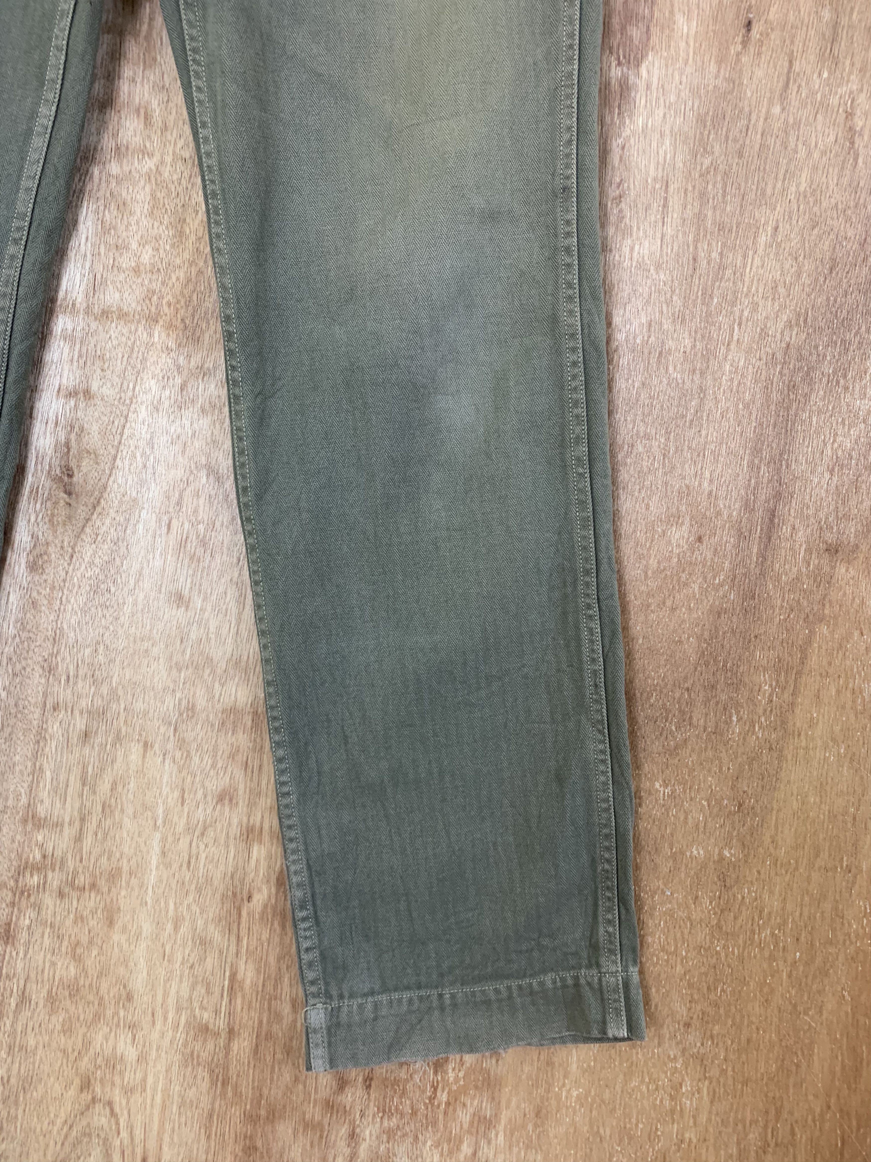 SHIPS Vintage Ships Pants Streetwear Faded Brown Size US 29 - 8 Thumbnail